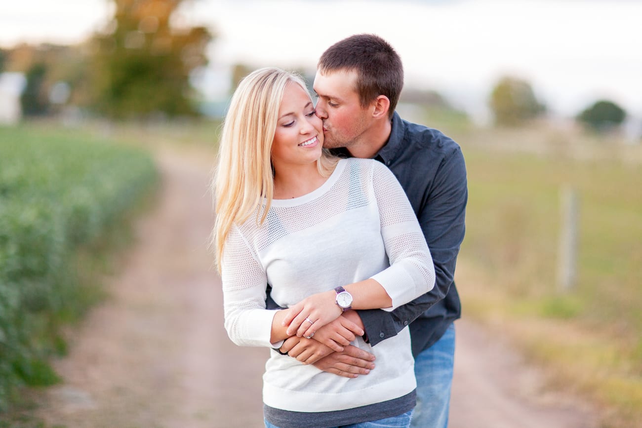 Country Engagement Pictures | Lauren Myers Photography