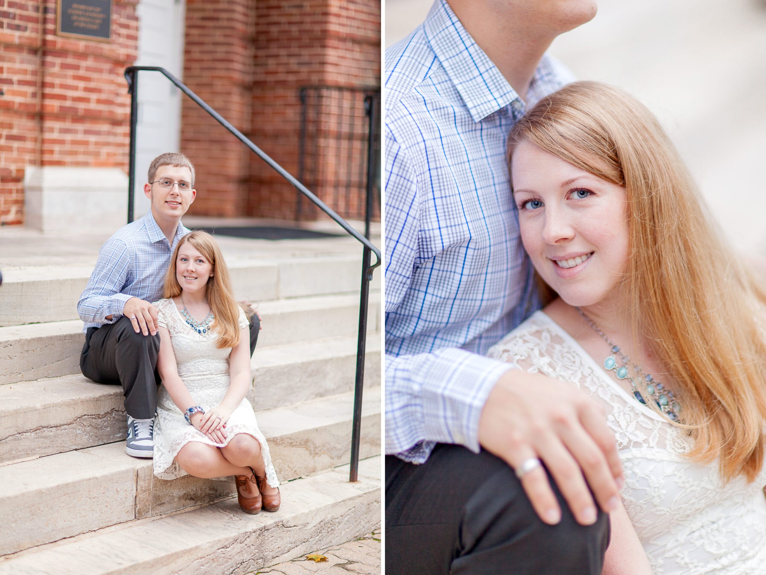 McDaniel College Engagement | Lauren Myers Photography #FallEngagementPictures