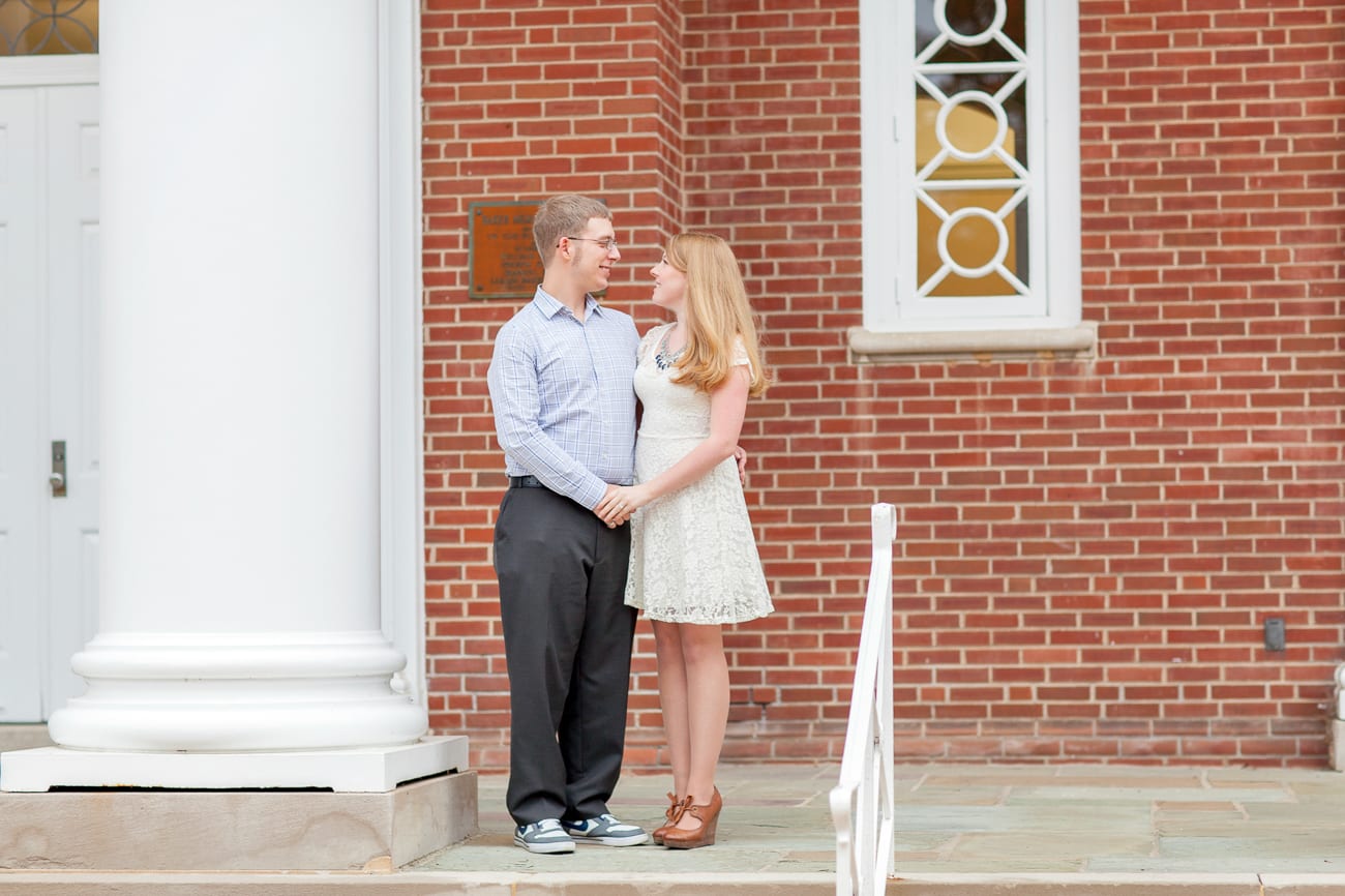 McDaniel College Engagement | Lauren Myers Photography #FallEngagementPictures