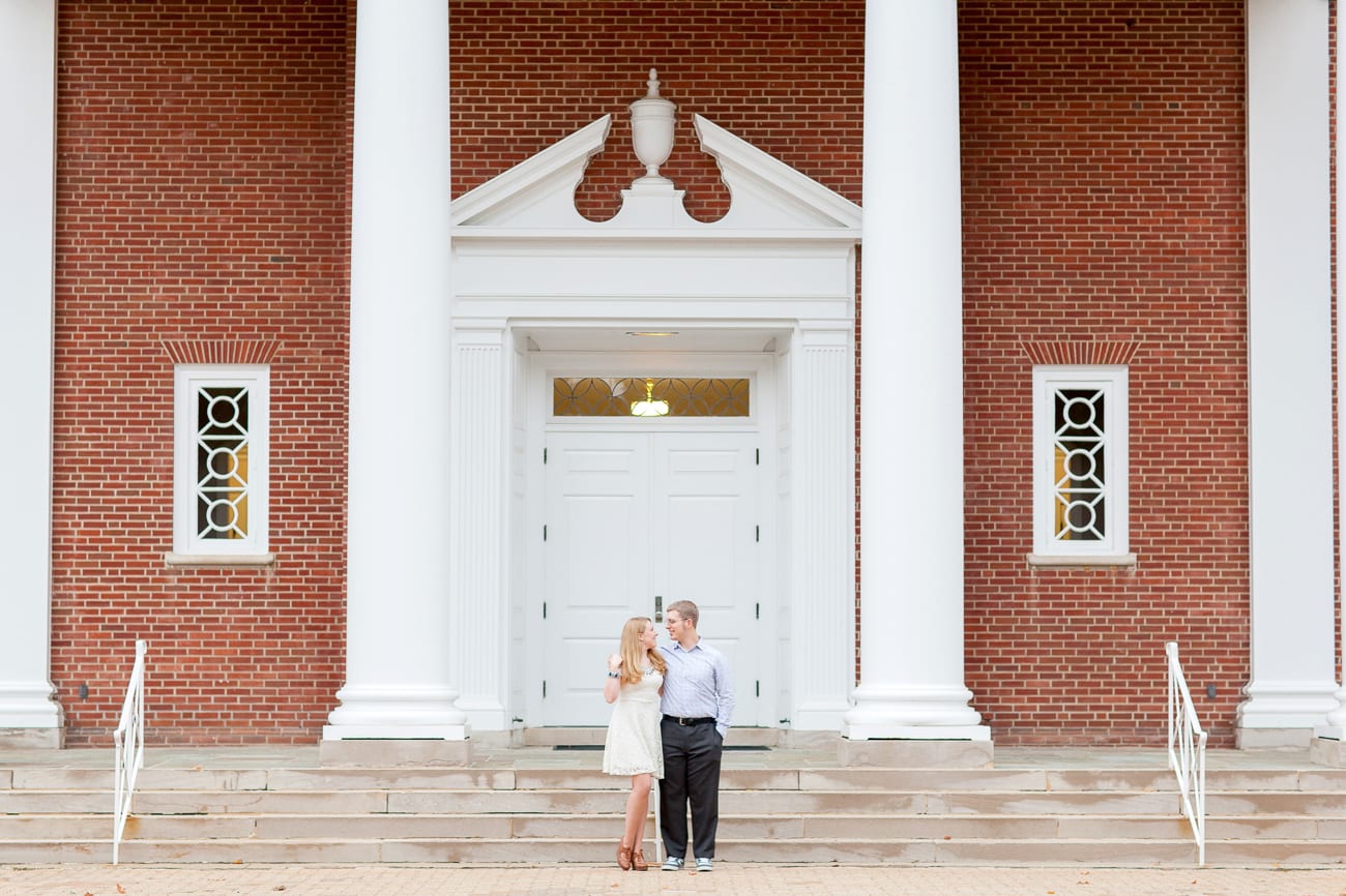 McDaniel College Engagement | Lauren Myers Photography #FallEngagementPictures