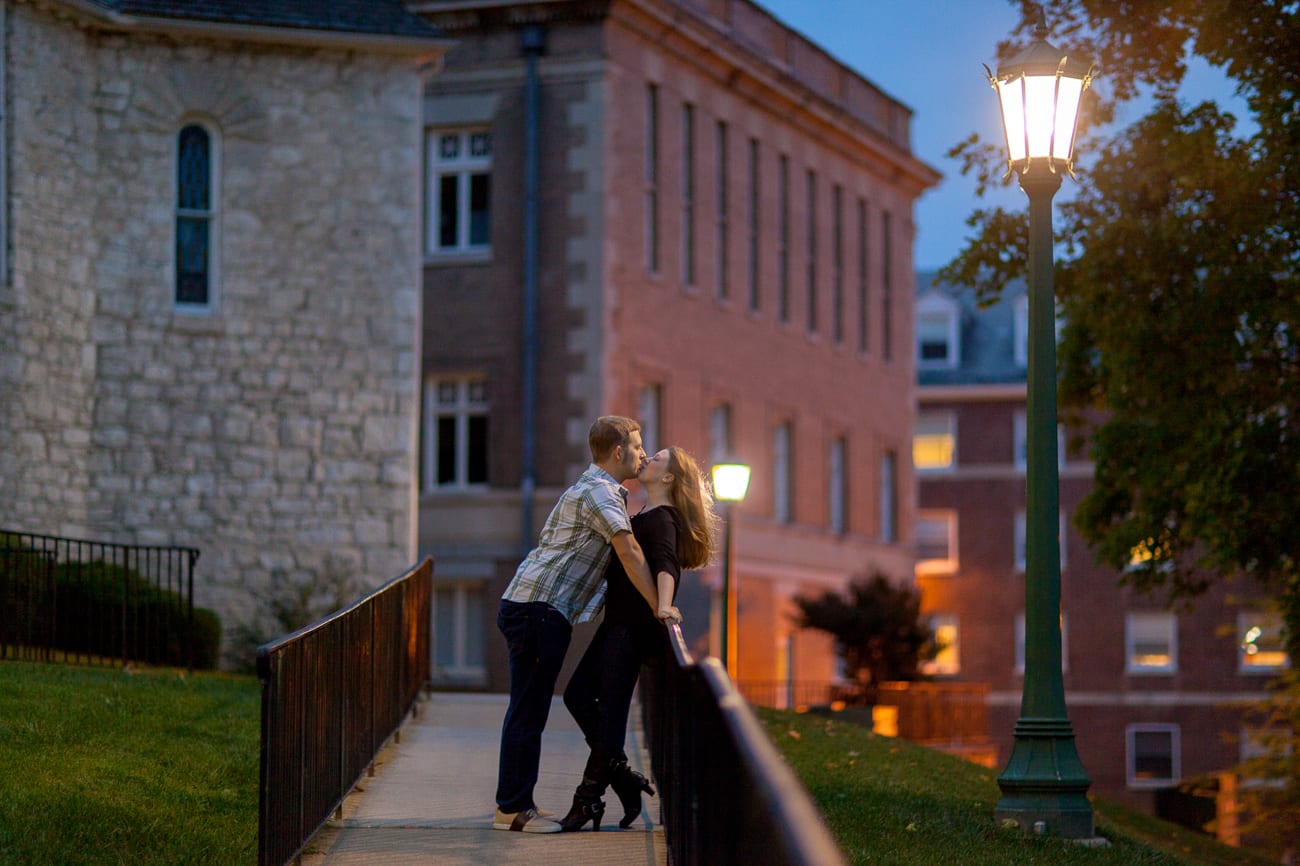 McDaniel College Engagement | Lauren Myers Photography #FallEngagementPictures