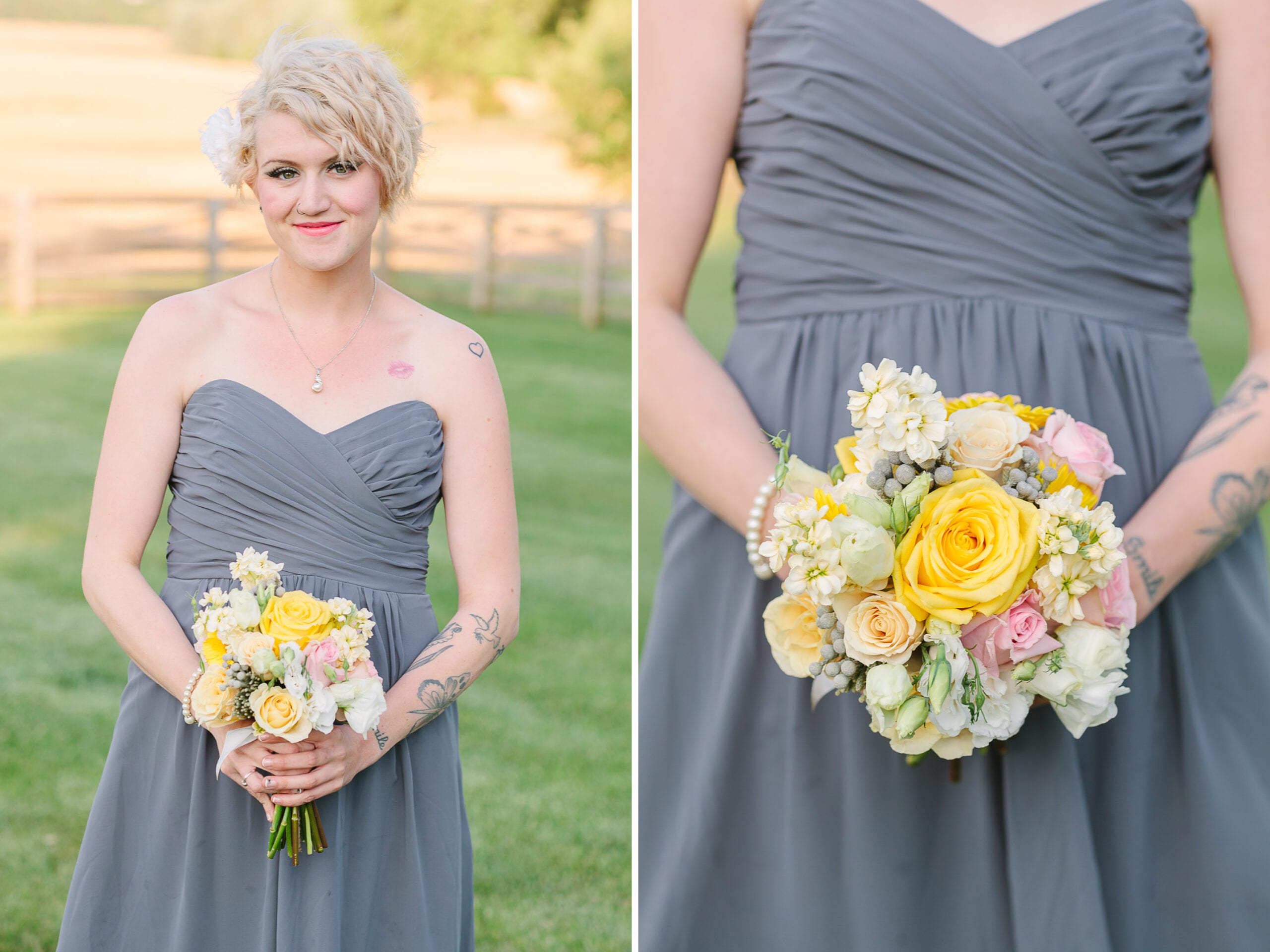 Walker's Overlook- Frederick, Maryland Wedding | Lauren Myers Photography #YellowGrayWedding