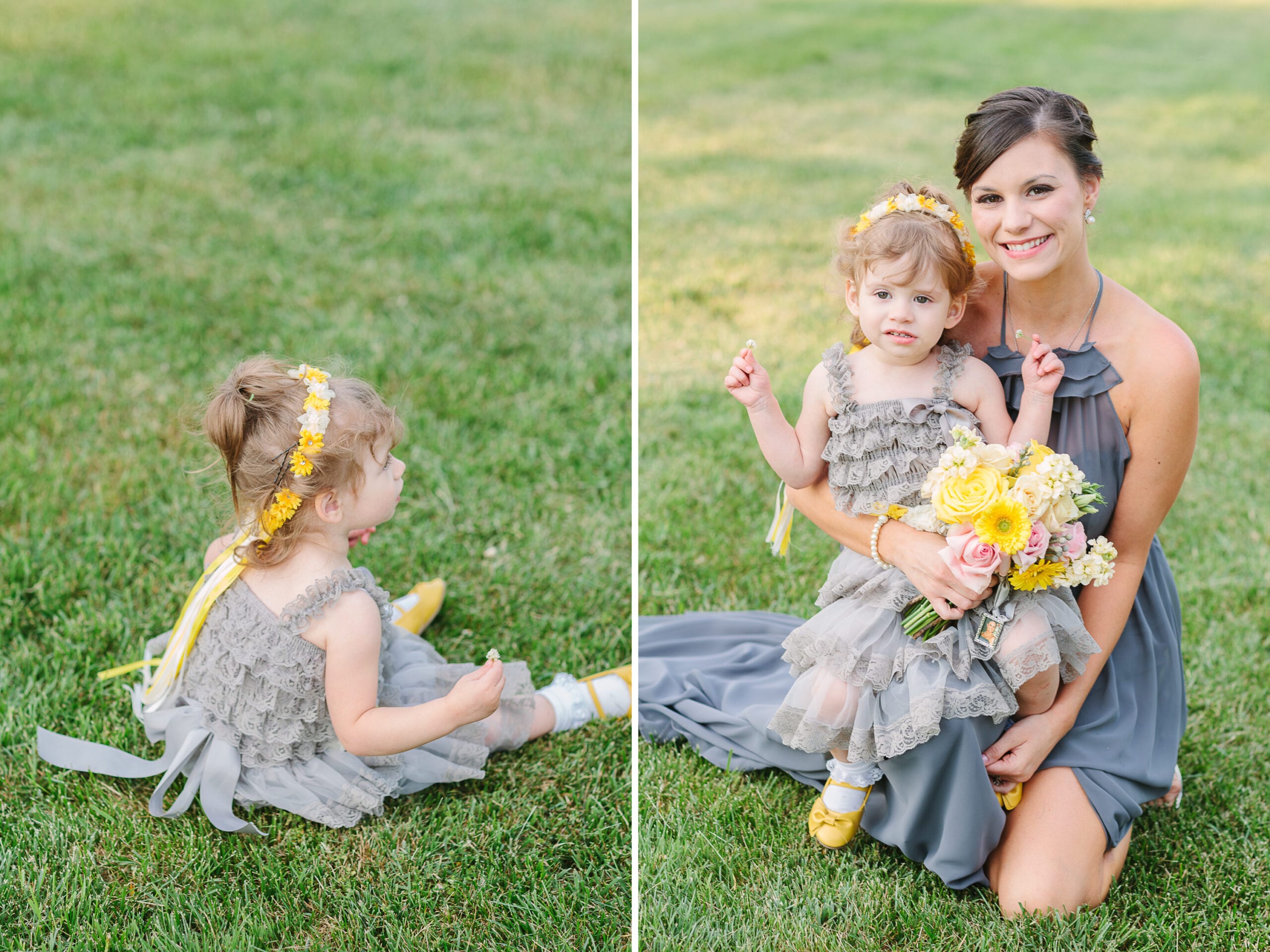 Walker's Overlook- Frederick, Maryland Wedding | Lauren Myers Photography #YellowGrayWedding