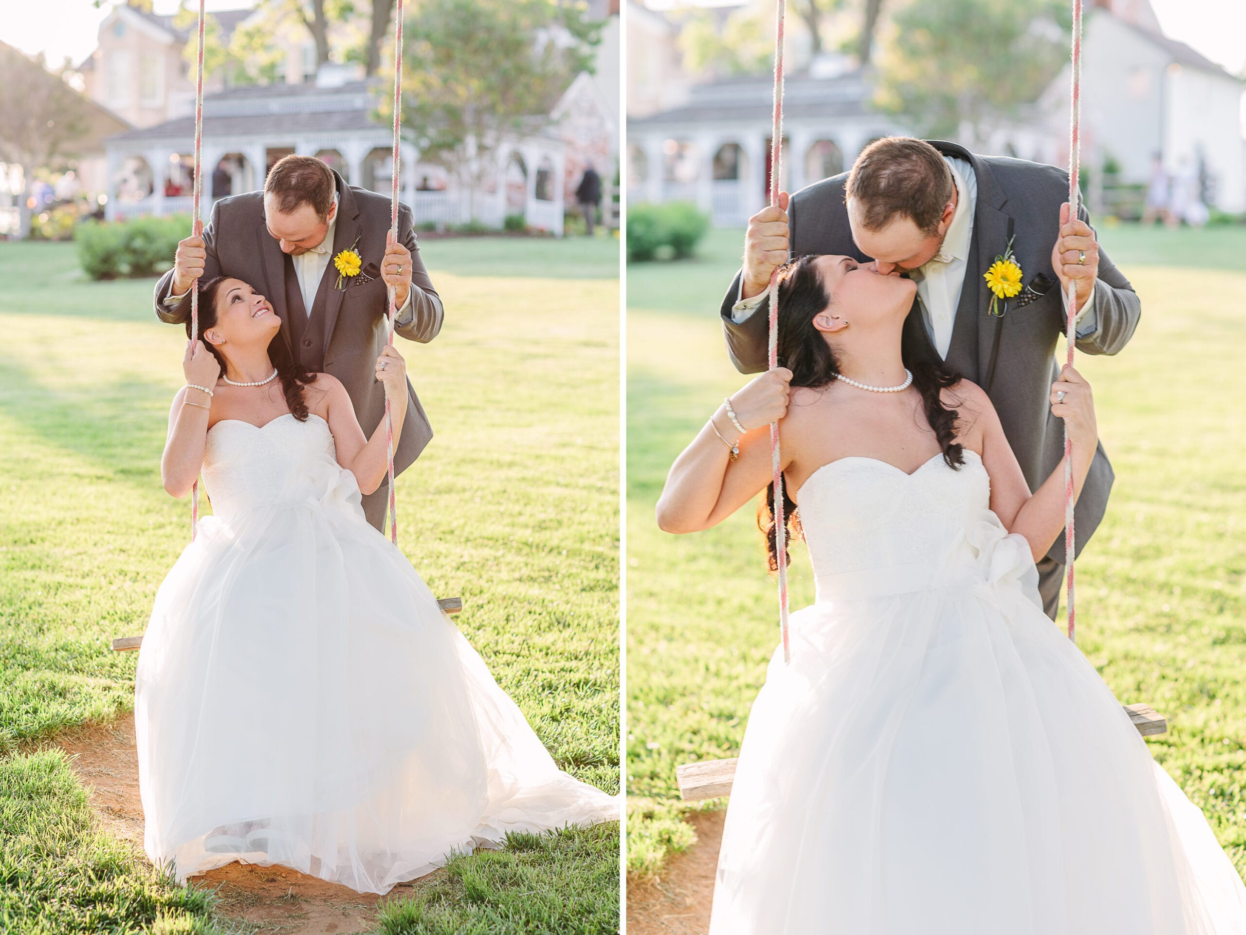 Walker's Overlook- Frederick, Maryland Wedding | Lauren Myers Photography #YellowGrayWedding