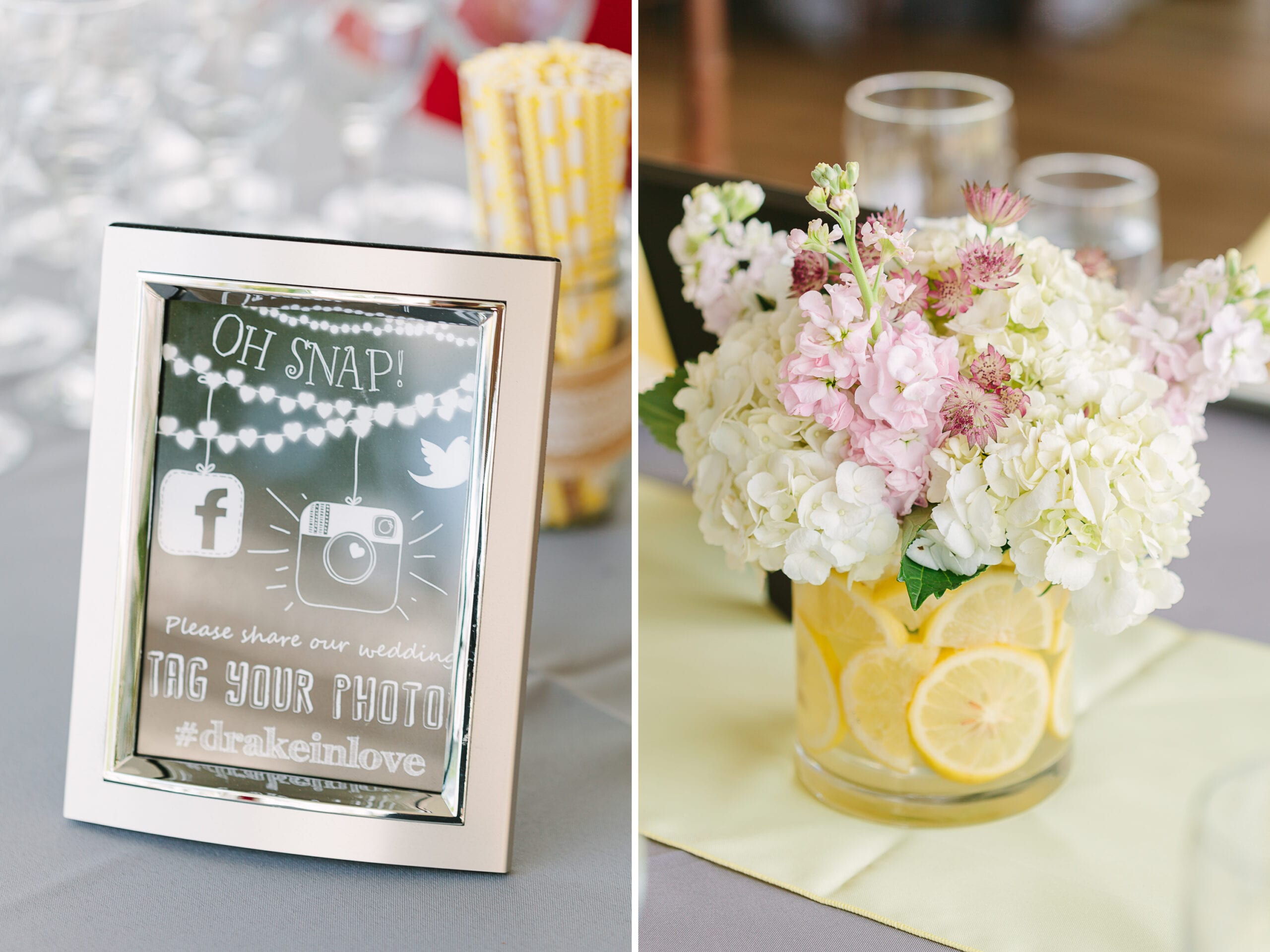 Walker's Overlook- Frederick, Maryland Wedding | Lauren Myers Photography #YellowGrayWedding