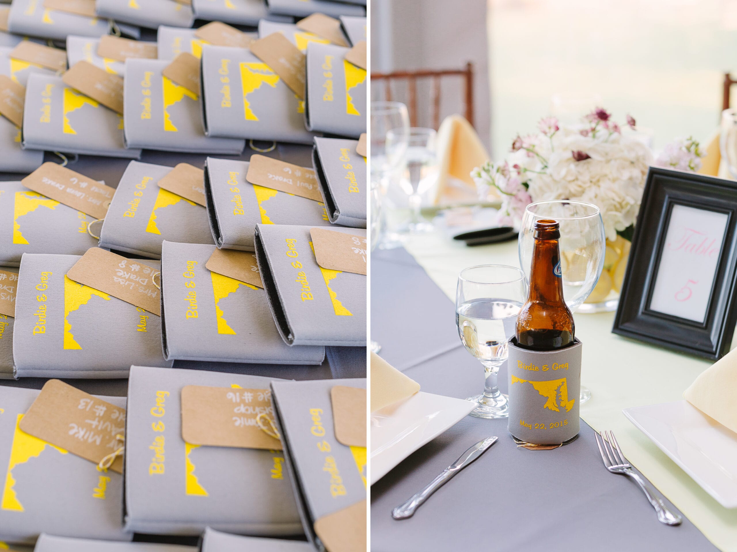 Walker's Overlook- Frederick, Maryland Wedding | Lauren Myers Photography #YellowGrayWedding