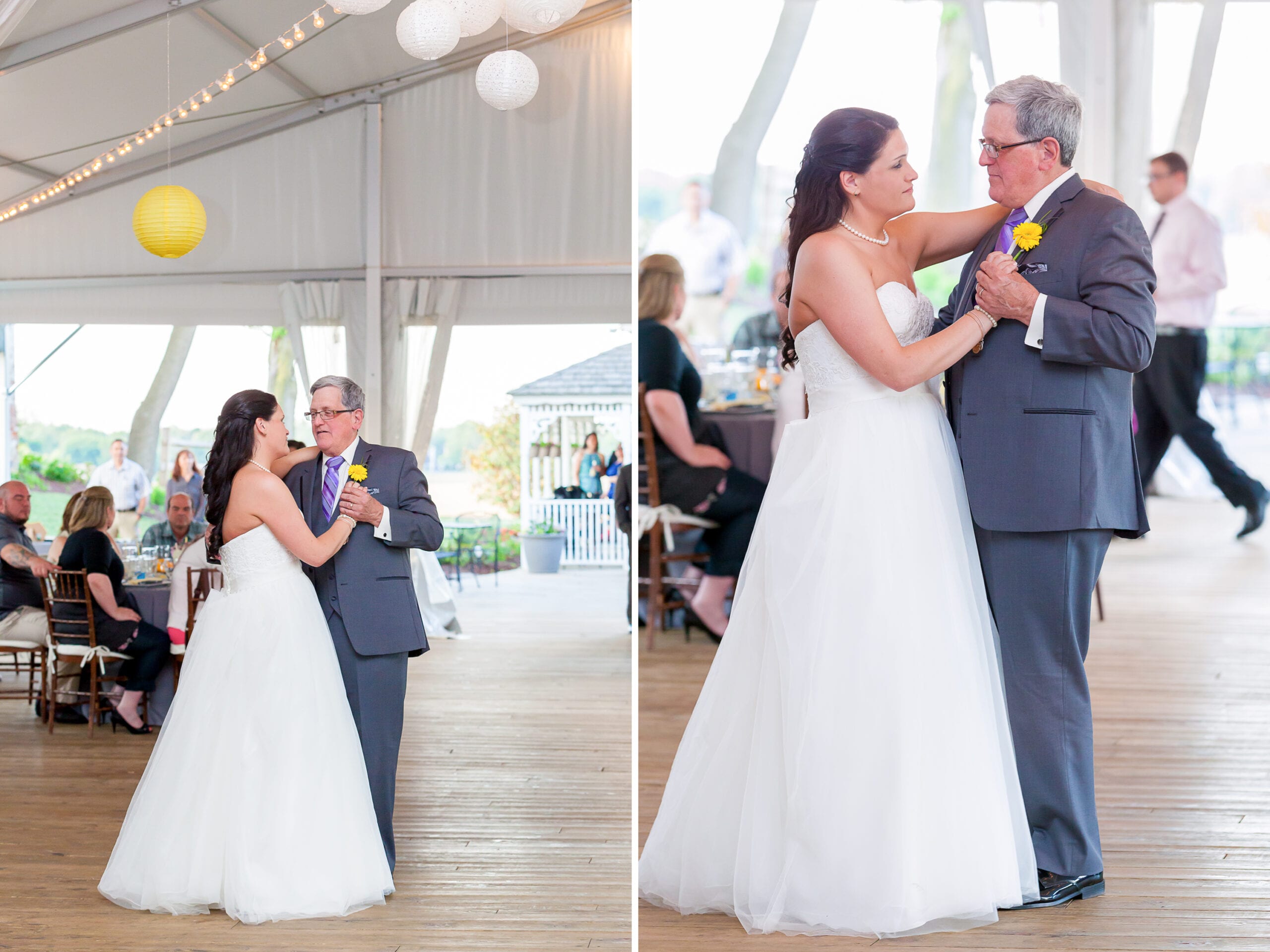 Walker's Overlook- Frederick, Maryland Wedding | Lauren Myers Photography #YellowGrayWedding