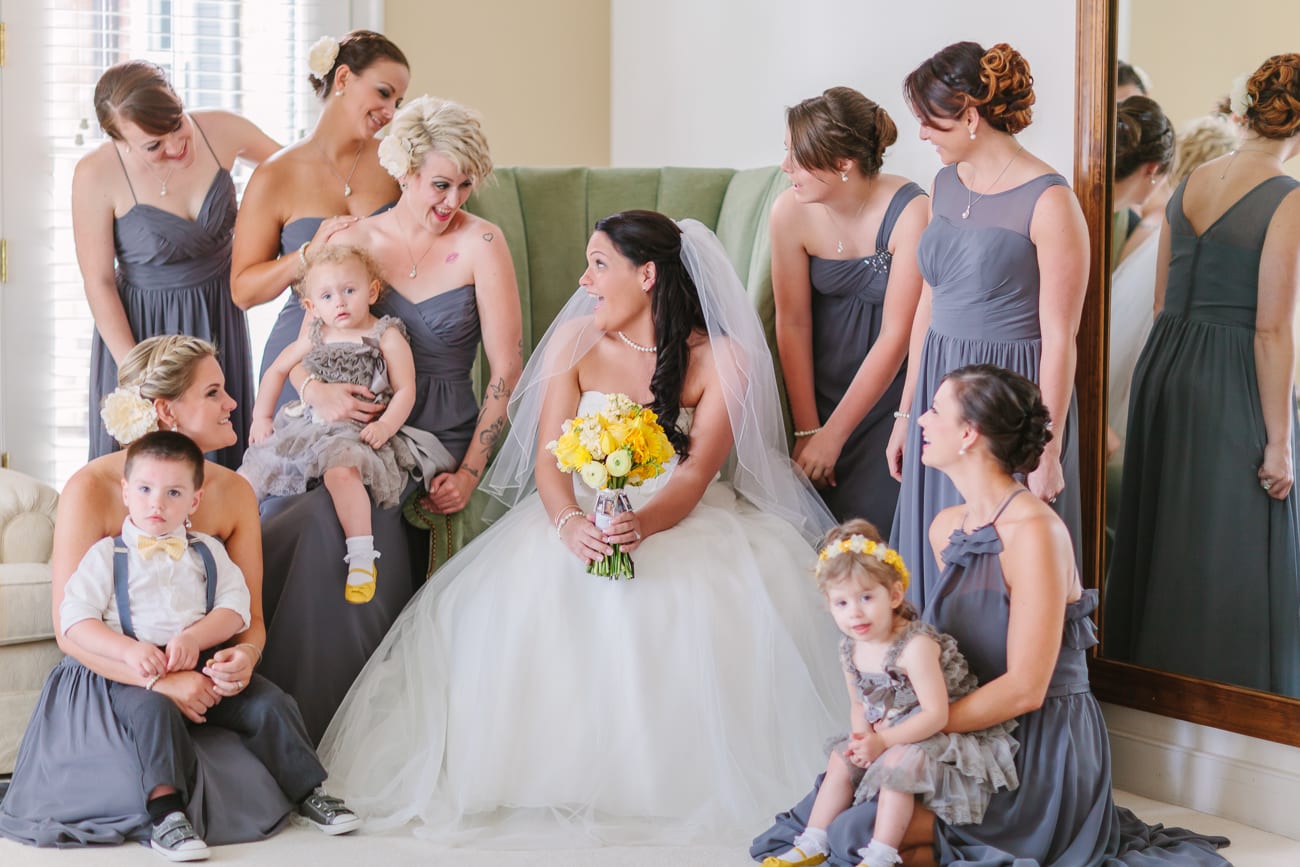 Walker's Overlook- Frederick, Maryland Wedding | Lauren Myers Photography #YellowGrayWedding