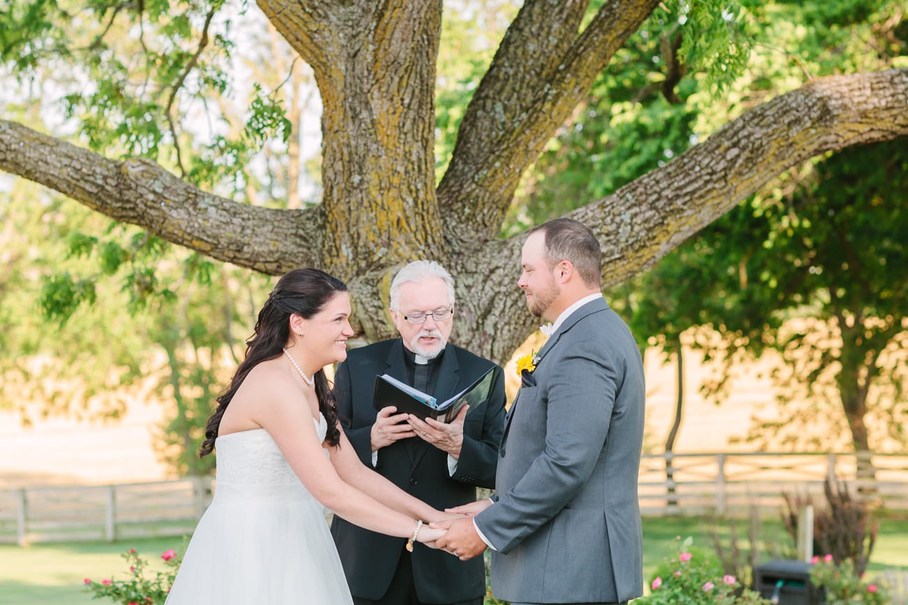 Walker's Overlook- Frederick, Maryland Wedding | Lauren Myers Photography #YellowGrayWedding