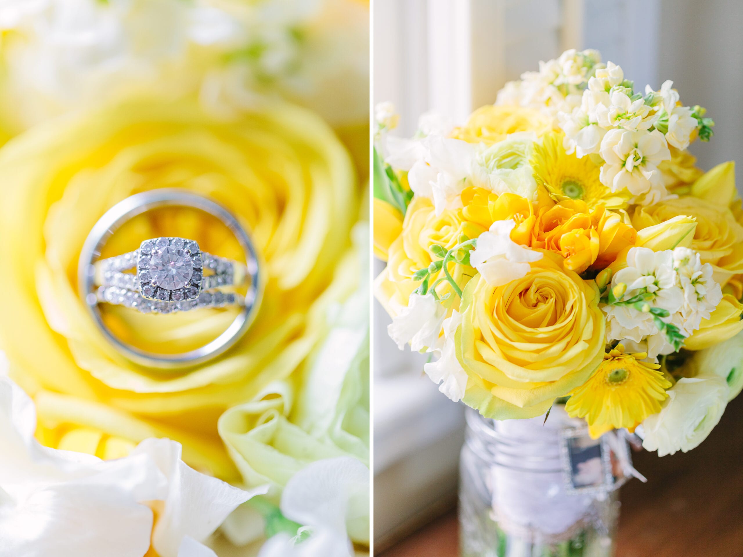 Walker's Overlook- Frederick, Maryland Wedding | Lauren Myers Photography #YellowGrayWedding
