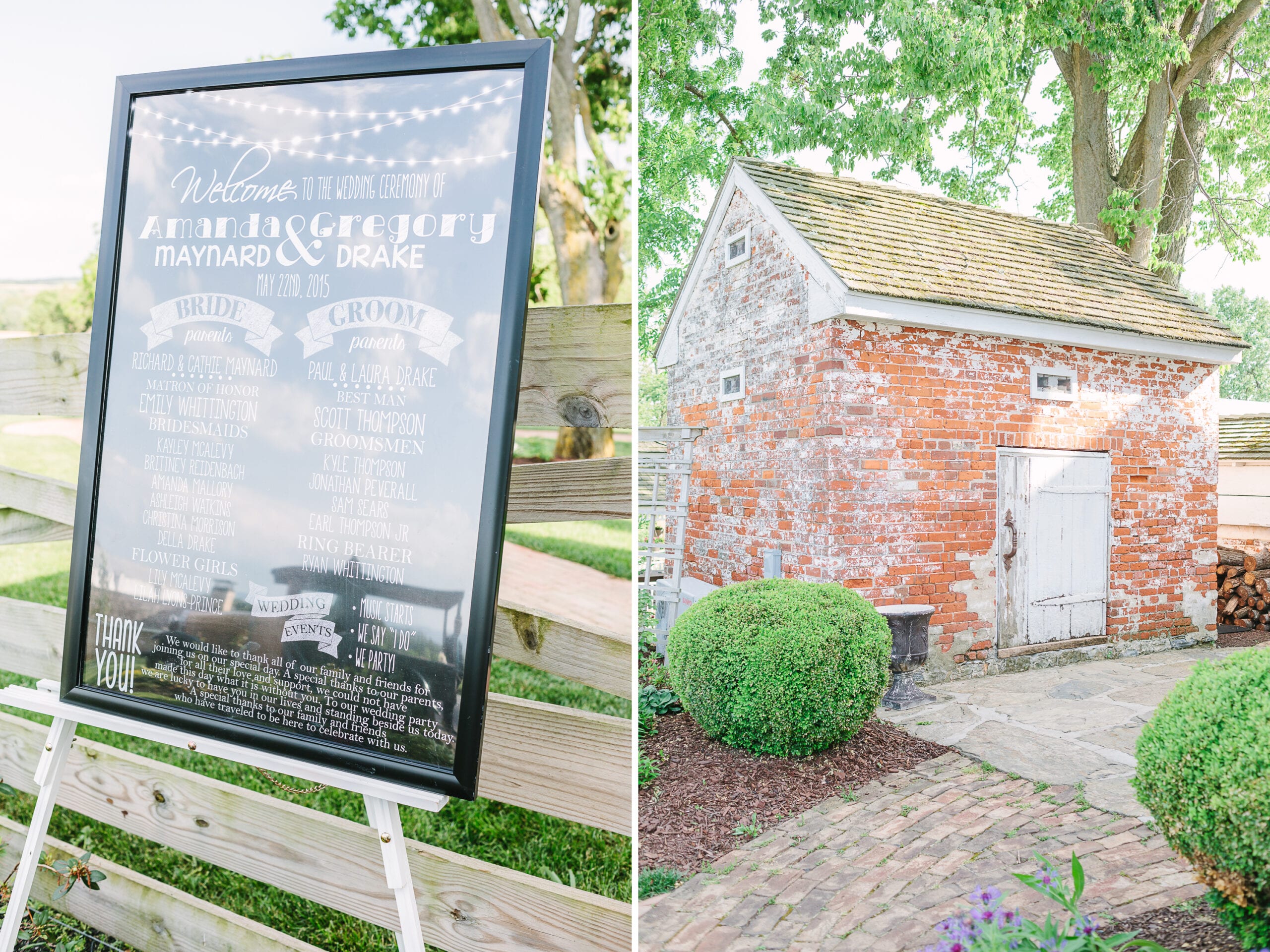 Walker's Overlook- Frederick, Maryland Wedding | Lauren Myers Photography #YellowGrayWedding