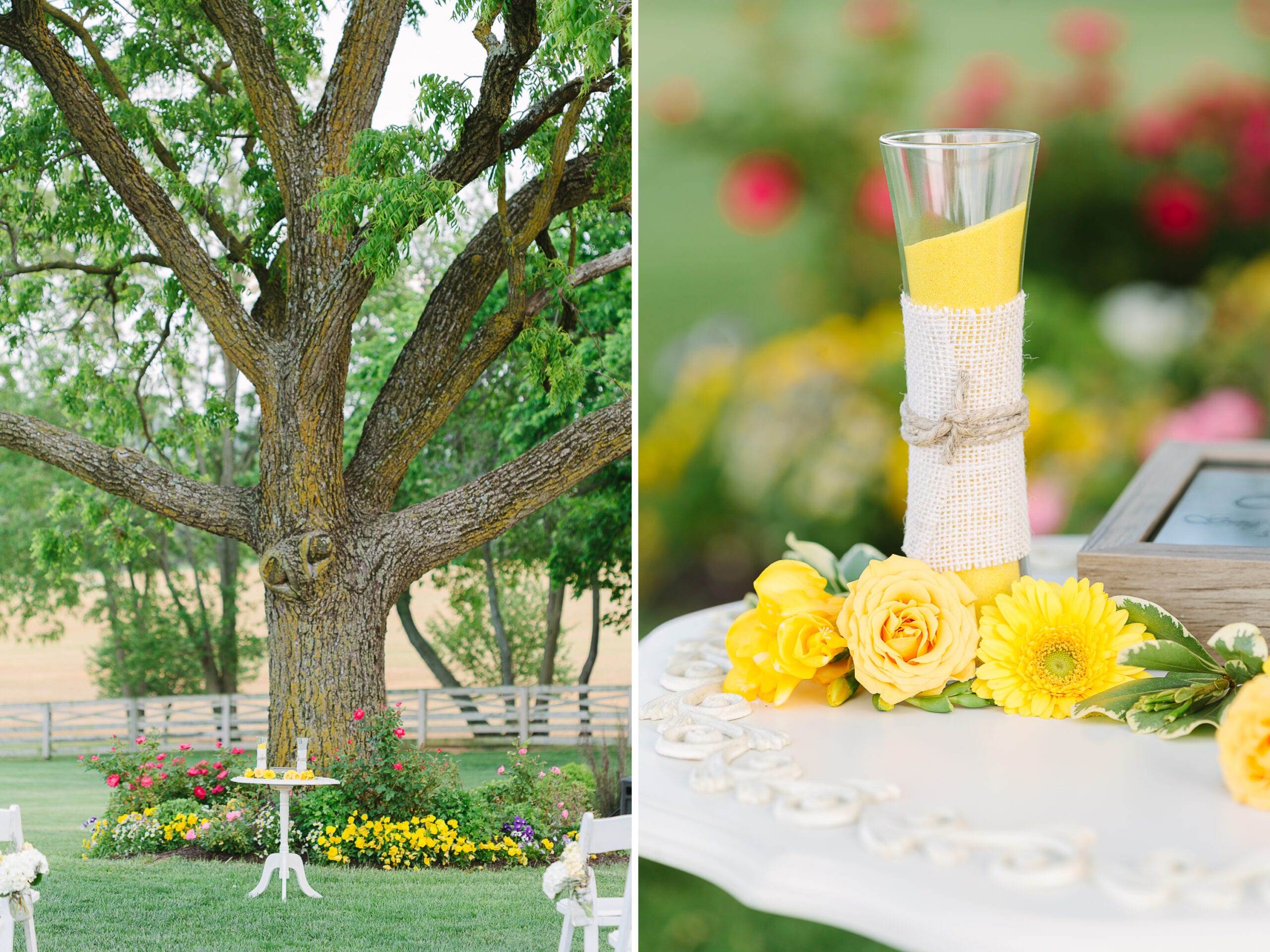Walker's Overlook- Frederick, Maryland Wedding | Lauren Myers Photography #YellowGrayWedding