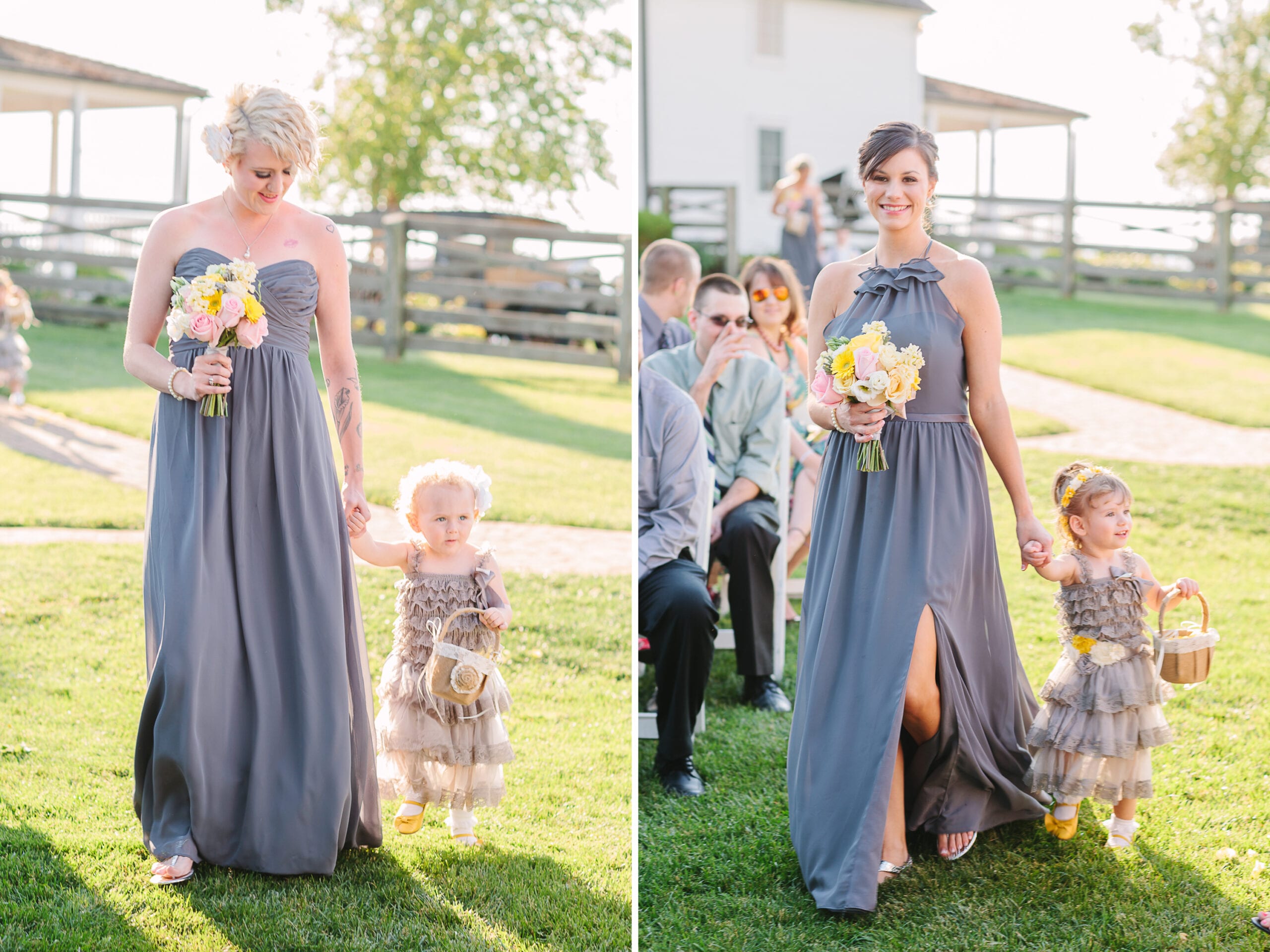 Walker's Overlook- Frederick, Maryland Wedding | Lauren Myers Photography #YellowGrayWedding