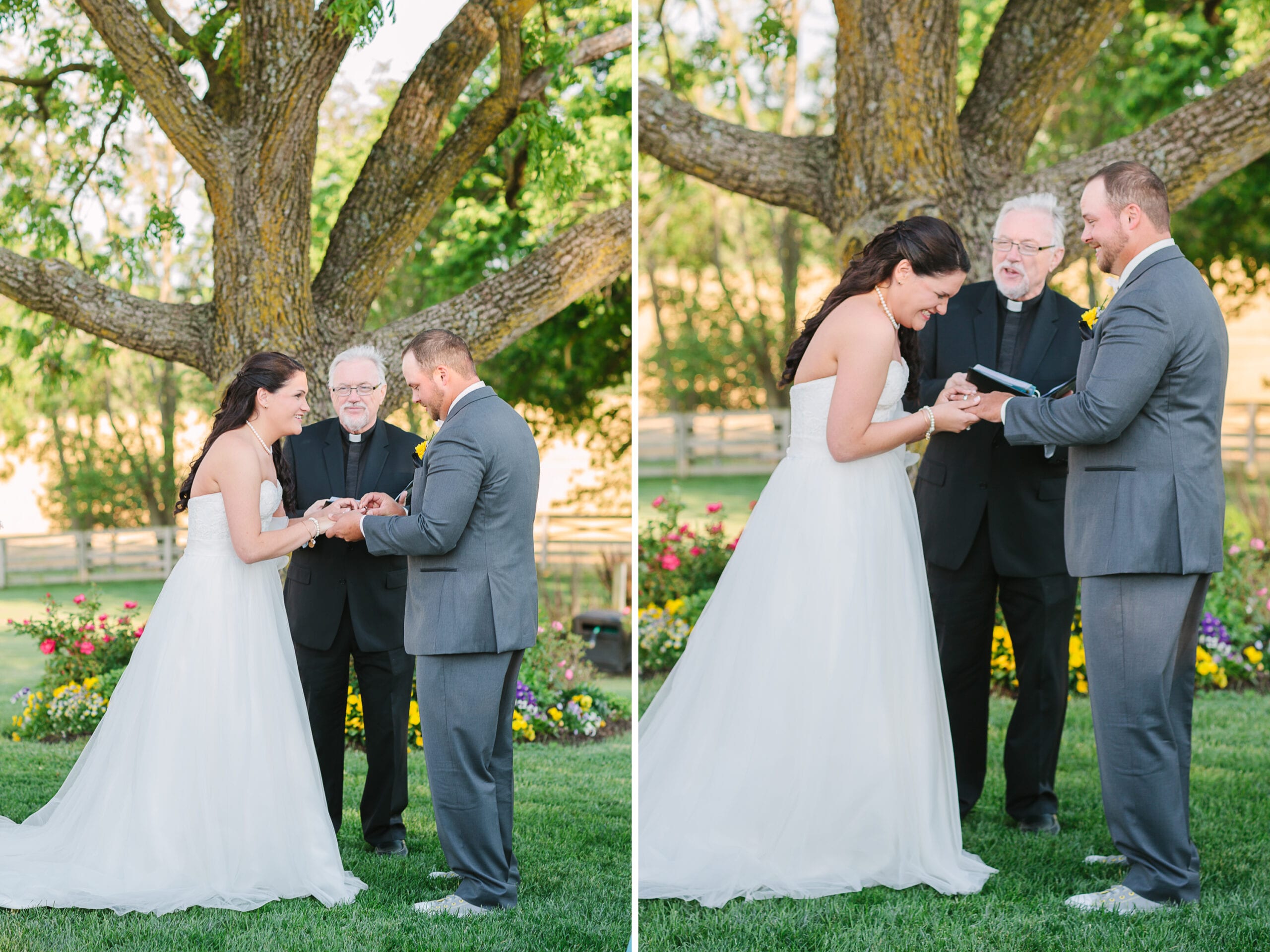 Walker's Overlook- Frederick, Maryland Wedding | Lauren Myers Photography #YellowGrayWedding