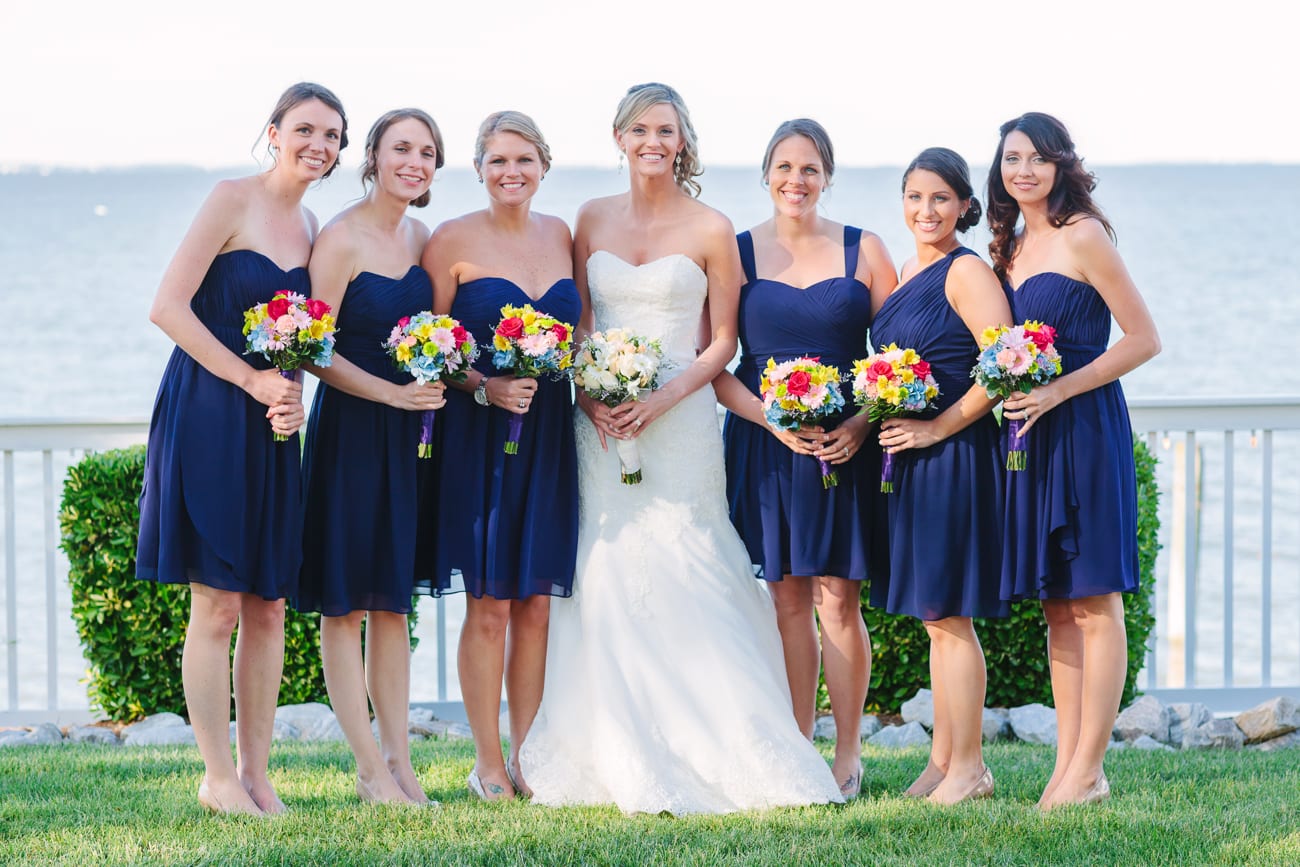 Celebrations at the Bay Wedding | Lauren Myers Photography #Nautical #AnnapolisWedding