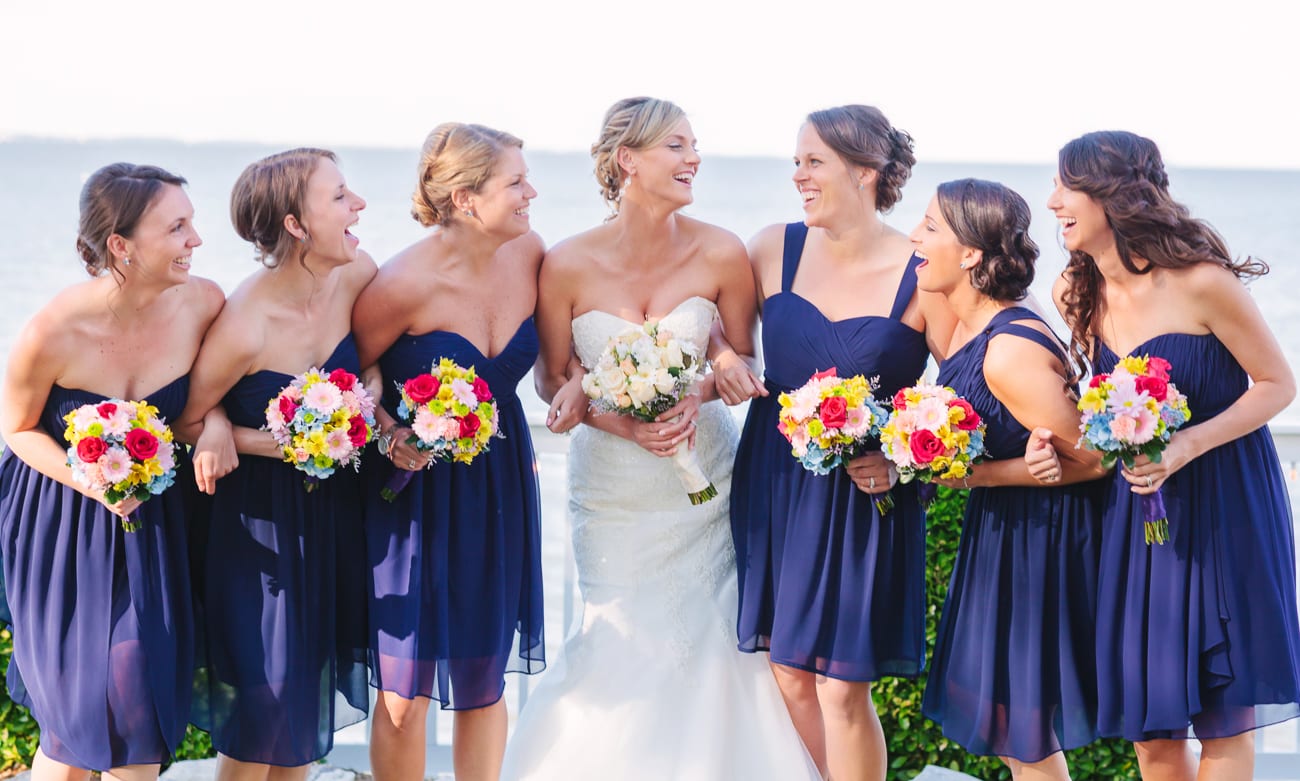Celebrations at the Bay Wedding | Lauren Myers Photography #Nautical #AnnapolisWedding