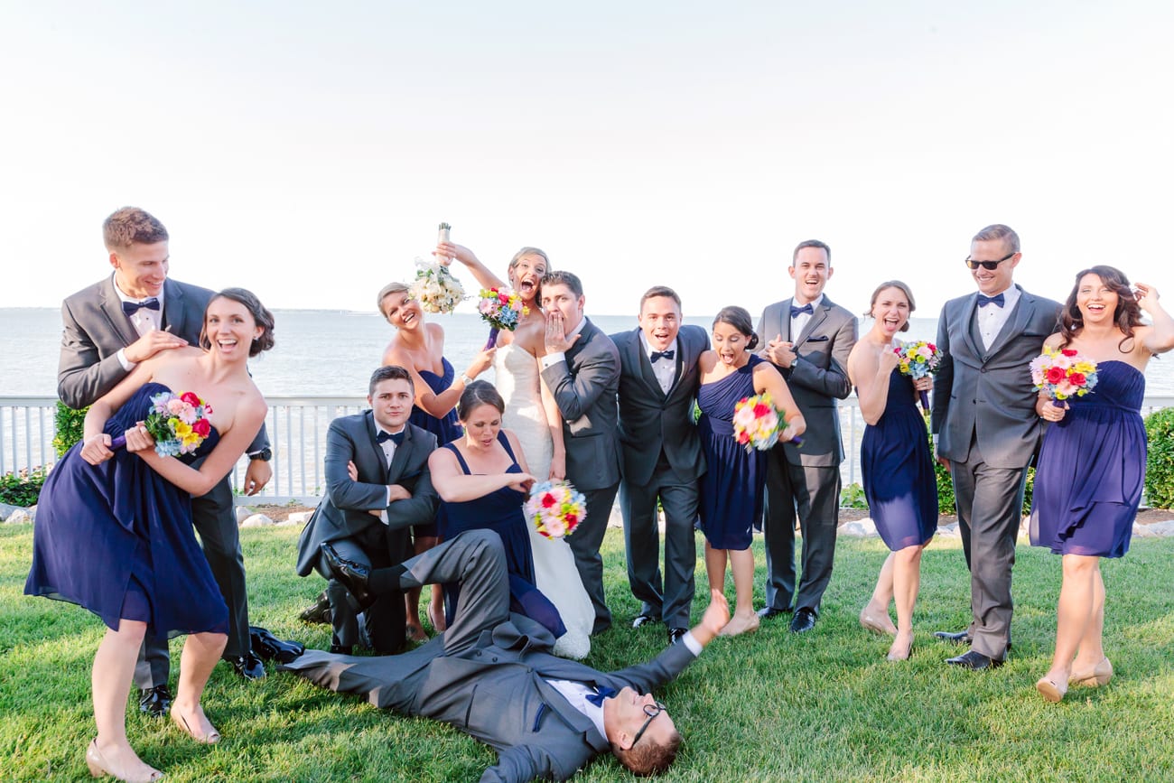 Celebrations at the Bay Wedding | Lauren Myers Photography #Nautical #AnnapolisWedding