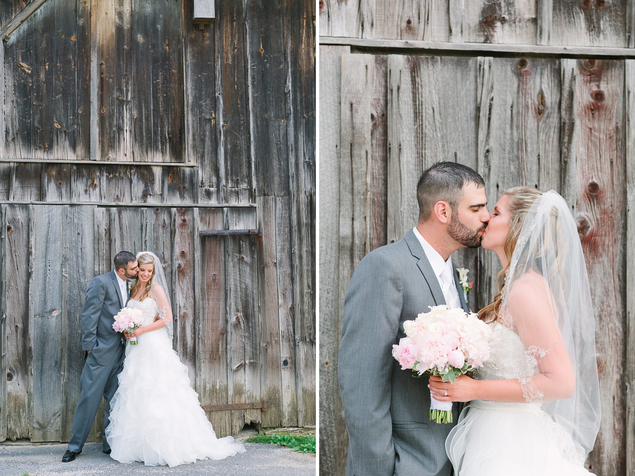 Historic Union Mills Homestead Rustic Wedding // Lauren Myers Photography #RusticWedding #BlushWedding #CowboyBoots #AllureBridals #Rustic