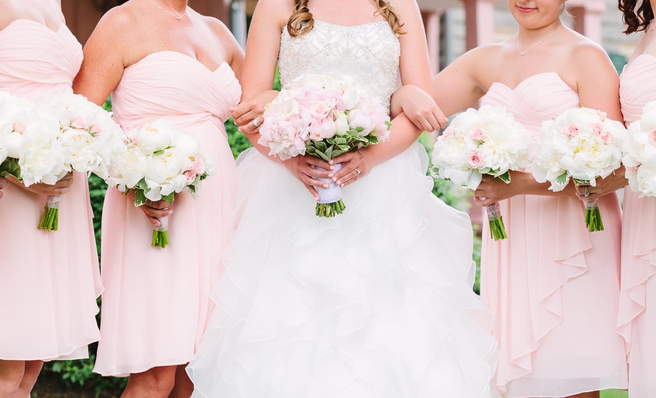 Historic Union Mills Homestead Rustic Wedding // Lauren Myers Photography #RusticWedding #BlushWedding #CowboyBoots #AllureBridals #Rustic
