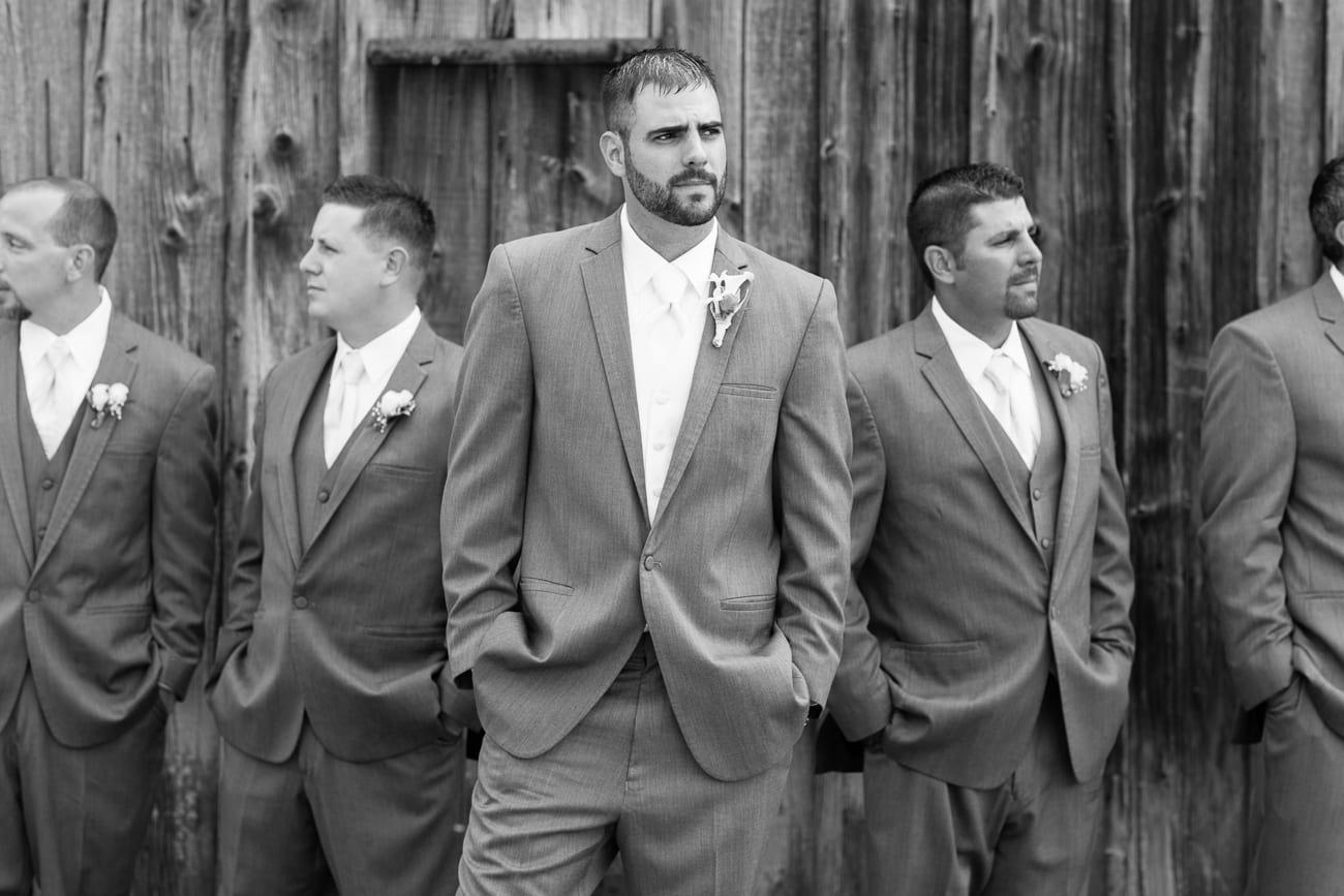 Historic Union Mills Homestead Rustic Wedding // Lauren Myers Photography #RusticWedding #BlushWedding #CowboyBoots #AllureBridals #Rustic