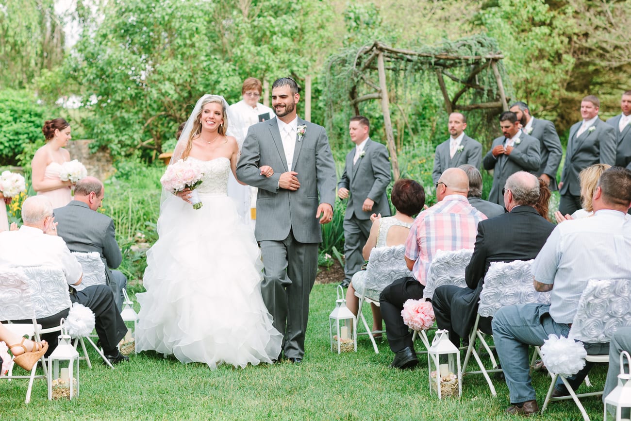 Historic Union Mills Homestead Rustic Wedding // Lauren Myers Photography #RusticWedding #BlushWedding #CowboyBoots #AllureBridals #Rustic