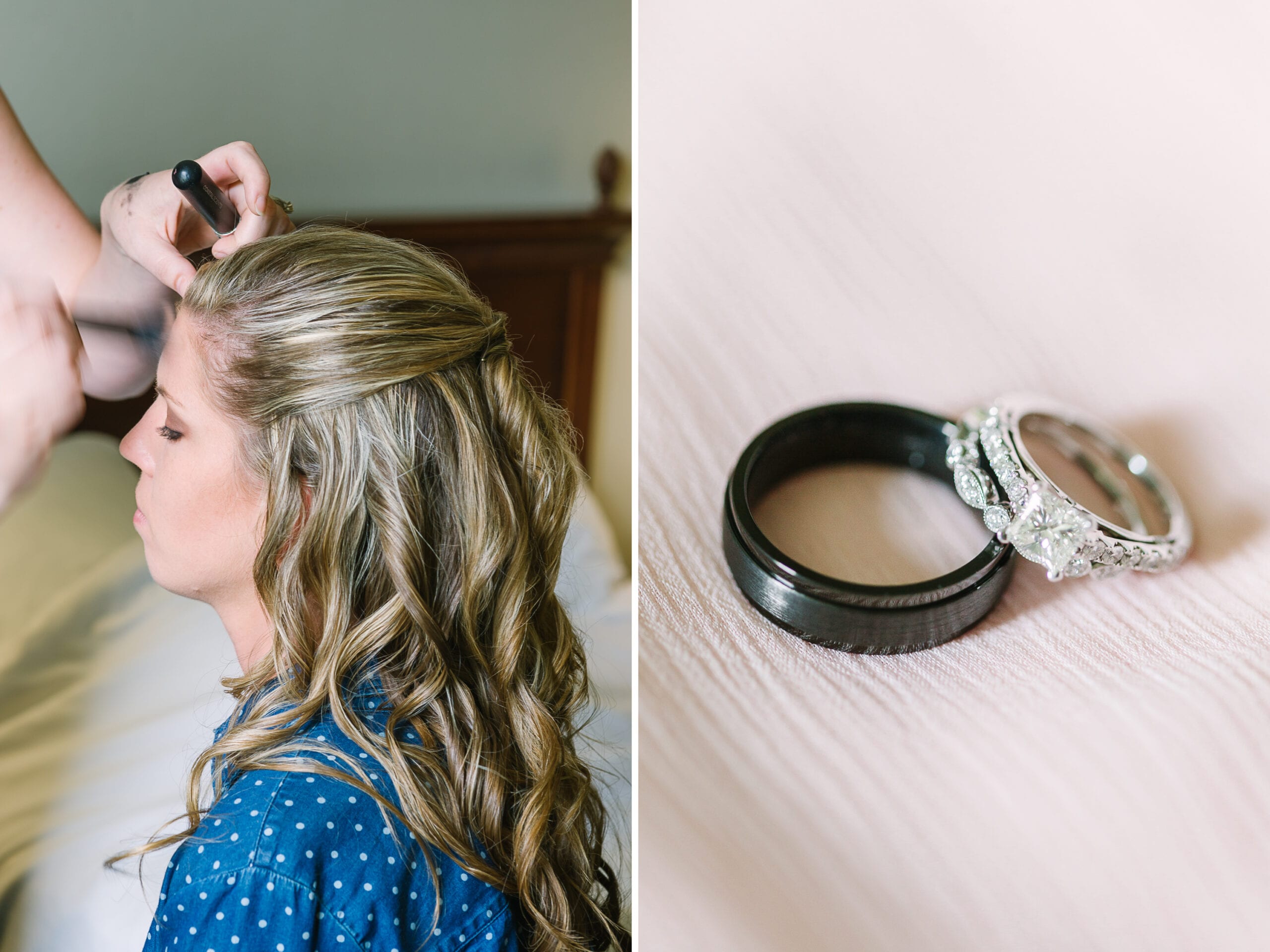 Historic Union Mills Homestead Rustic Wedding // Lauren Myers Photography #RusticWedding #BlushWedding #CowboyBoots #AllureBridals #Rustic