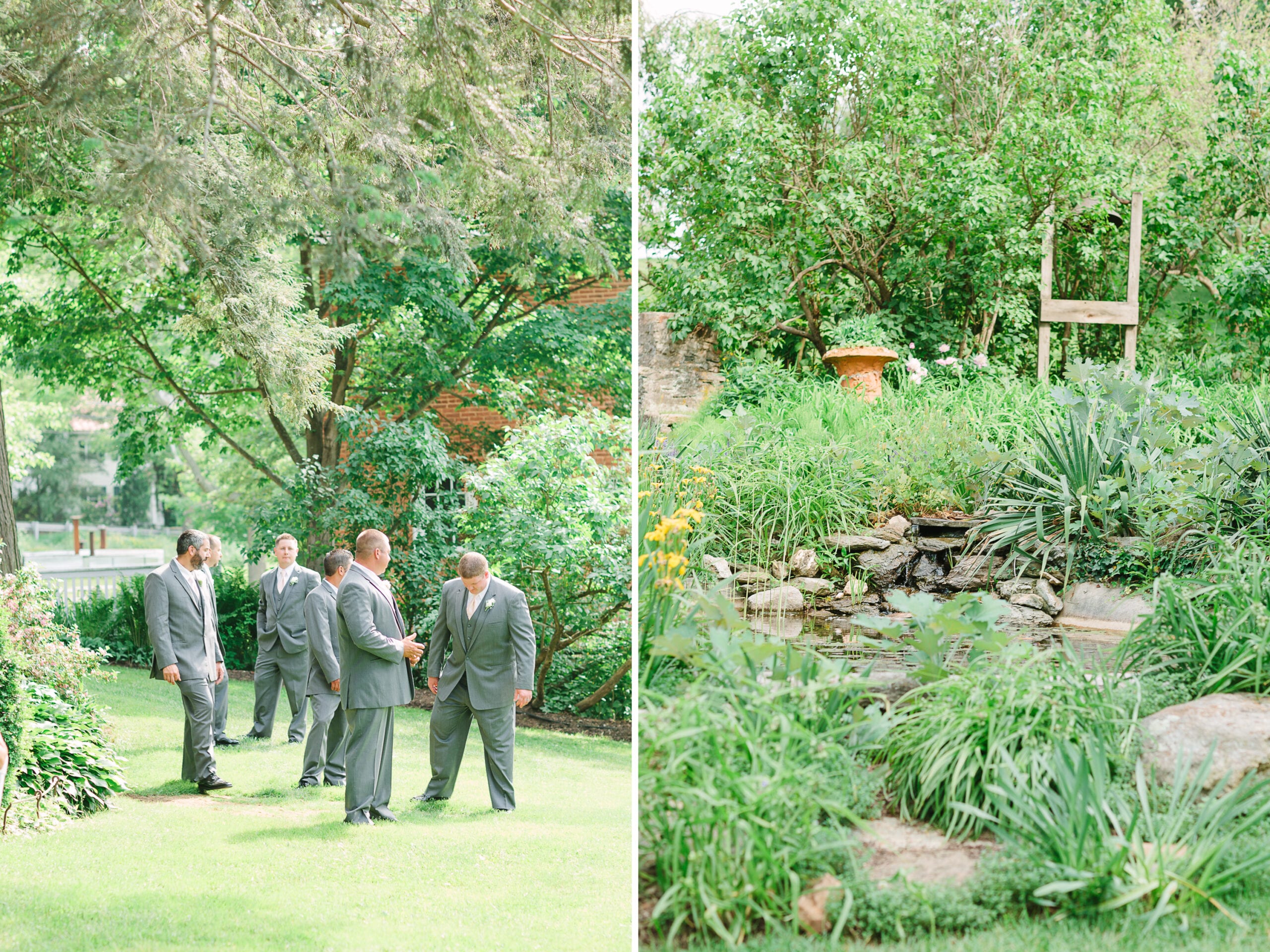 Historic Union Mills Homestead Rustic Wedding // Lauren Myers Photography #RusticWedding #BlushWedding #CowboyBoots #AllureBridals #Rustic