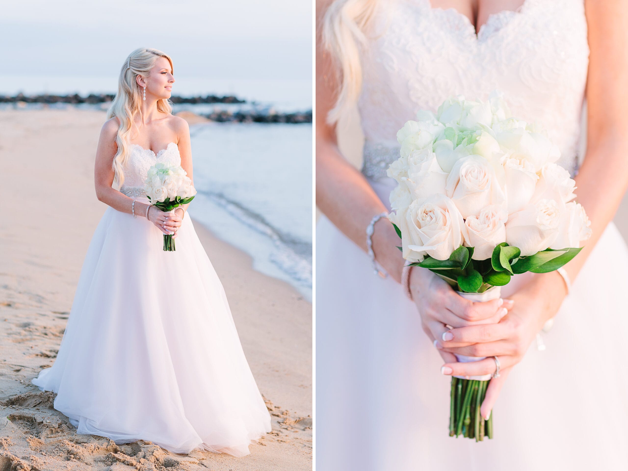 Silver Swan Bayside Wedding // Queen’s Anne Marina- Maryland. Lauren Myers Photography- #NauticalWedding #ChesapeakeBayWedding #Wedding #BadgleyMischka