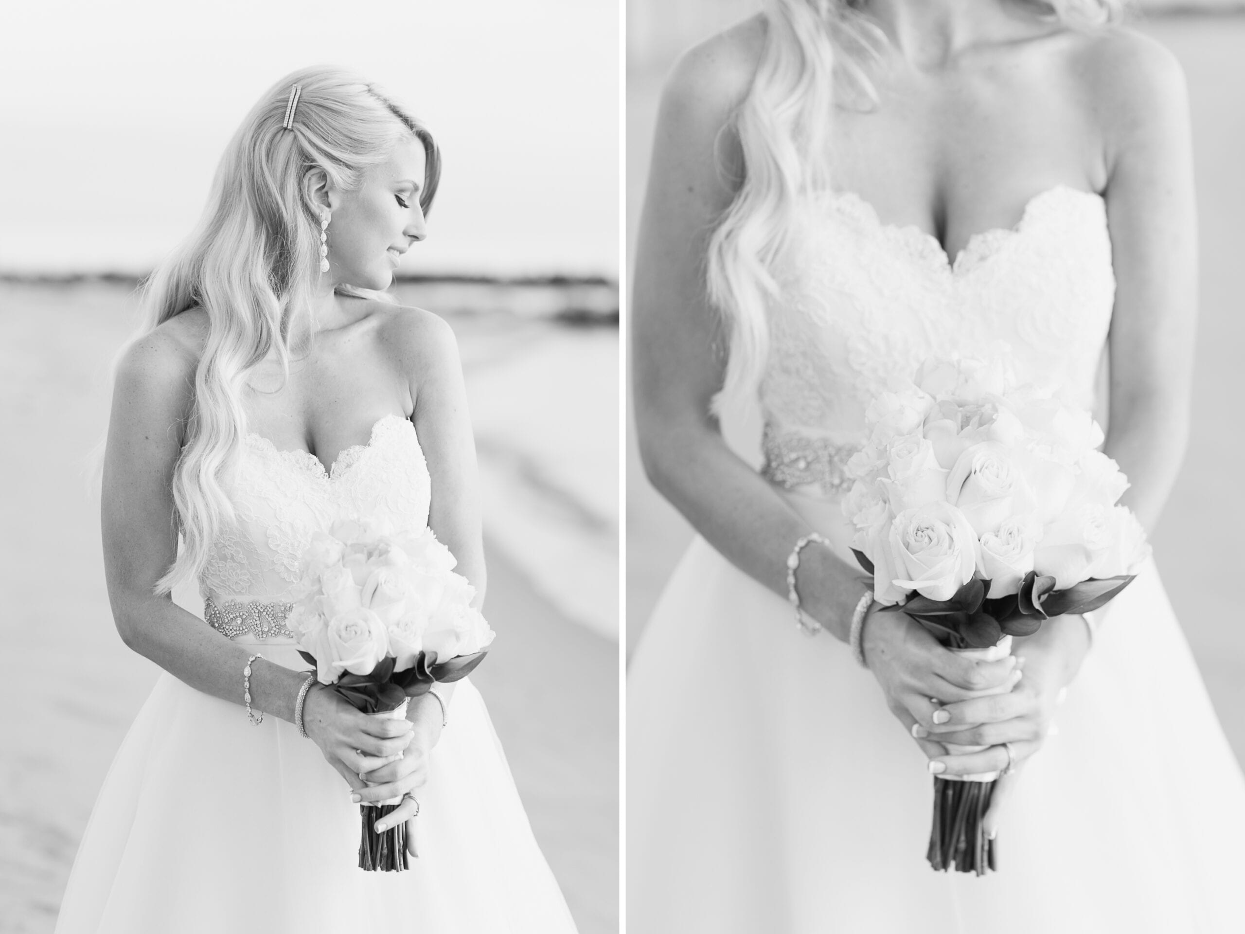 Silver Swan Bayside Wedding // Queen’s Anne Marina- Maryland. Lauren Myers Photography- #NauticalWedding #ChesapeakeBayWedding #Wedding #BadgleyMischka