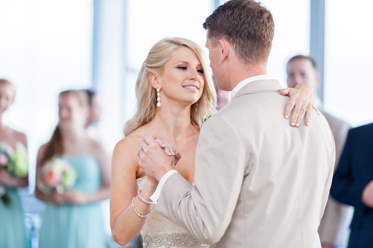 Silver Swan Bayside Wedding // Queen’s Anne Marina- Maryland. Lauren Myers Photography- #NauticalWedding #ChesapeakeBayWedding #Wedding #BadgleyMischka