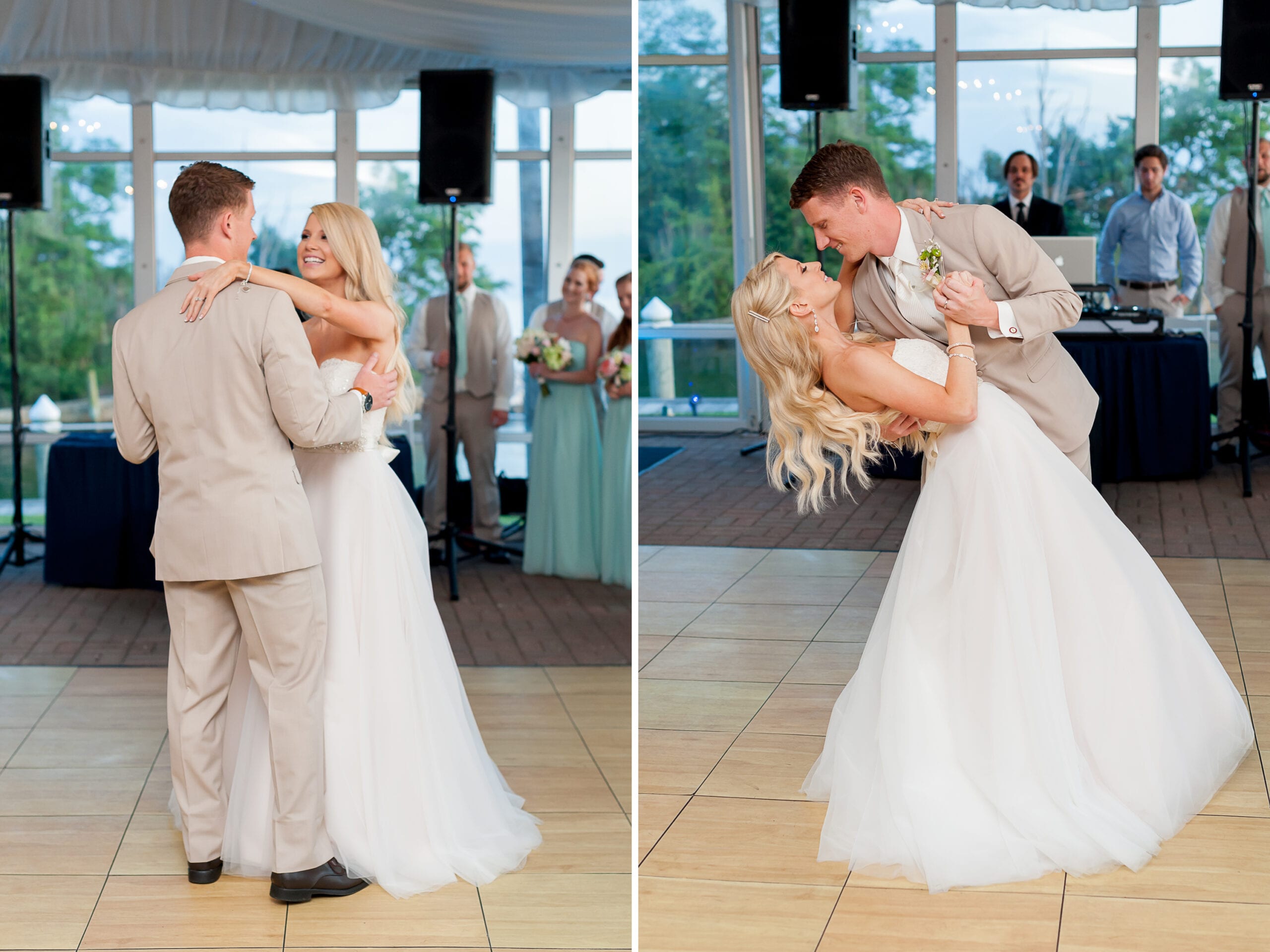 Silver Swan Bayside Wedding // Queen’s Anne Marina- Maryland. Lauren Myers Photography- #NauticalWedding #ChesapeakeBayWedding #Wedding #BadgleyMischka