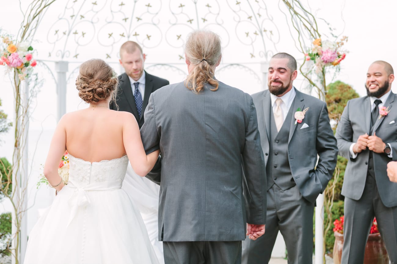 Celebrations at the Bay Wedding- Annapolis, Maryland // Lauren Myers Photography #ChesapeakeBay #CelebrationsAtTheBay #BohemianWedding Blush + Gold Wedding