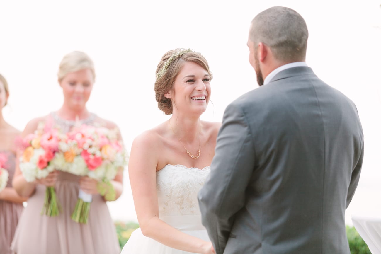 Celebrations at the Bay Wedding- Annapolis, Maryland // Lauren Myers Photography #ChesapeakeBay #CelebrationsAtTheBay #BohemianWedding Blush + Gold Wedding