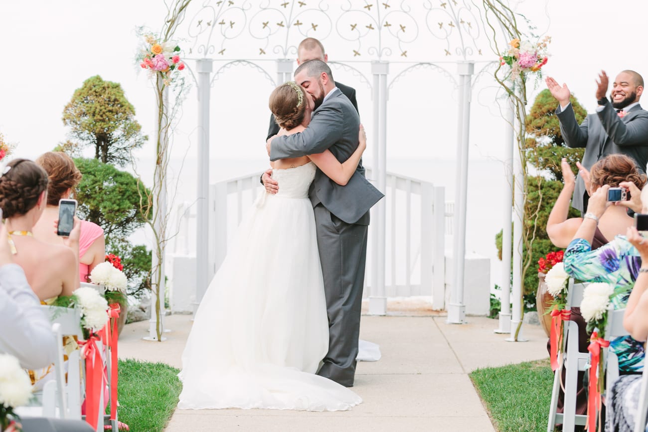Celebrations at the Bay Wedding- Annapolis, Maryland // Lauren Myers Photography #ChesapeakeBay #CelebrationsAtTheBay #BohemianWedding Blush + Gold Wedding