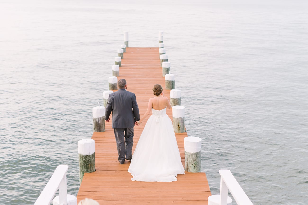 Celebrations at the Bay Wedding- Annapolis, Maryland // Lauren Myers Photography #ChesapeakeBay #CelebrationsAtTheBay #BohemianWedding Blush + Gold Wedding