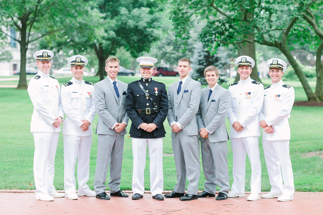 United States Naval Academy Wedding – Annapolis, Maryland // Lauren Myers Photography #USNA #USNAWedding #UnitedStatesNavalAcademy #UnitedStatesNavalAcademyWedding #MilitaryWedding #USMC #UnitedStatesMarineCorp #USMCWedding
