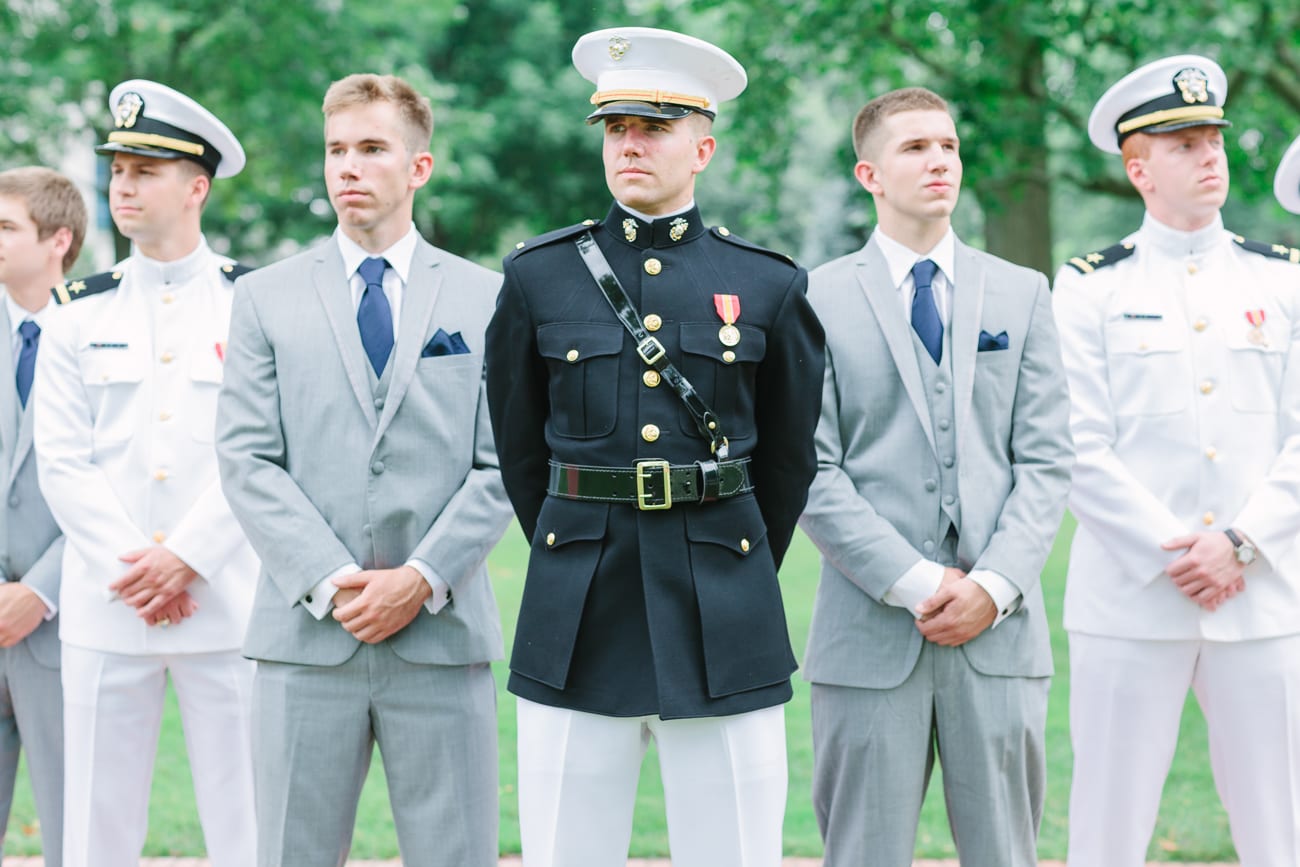 United States Naval Academy Wedding – Annapolis, Maryland // Lauren Myers Photography #USNA #USNAWedding #UnitedStatesNavalAcademy #UnitedStatesNavalAcademyWedding #MilitaryWedding #USMC #UnitedStatesMarineCorp #USMCWedding
