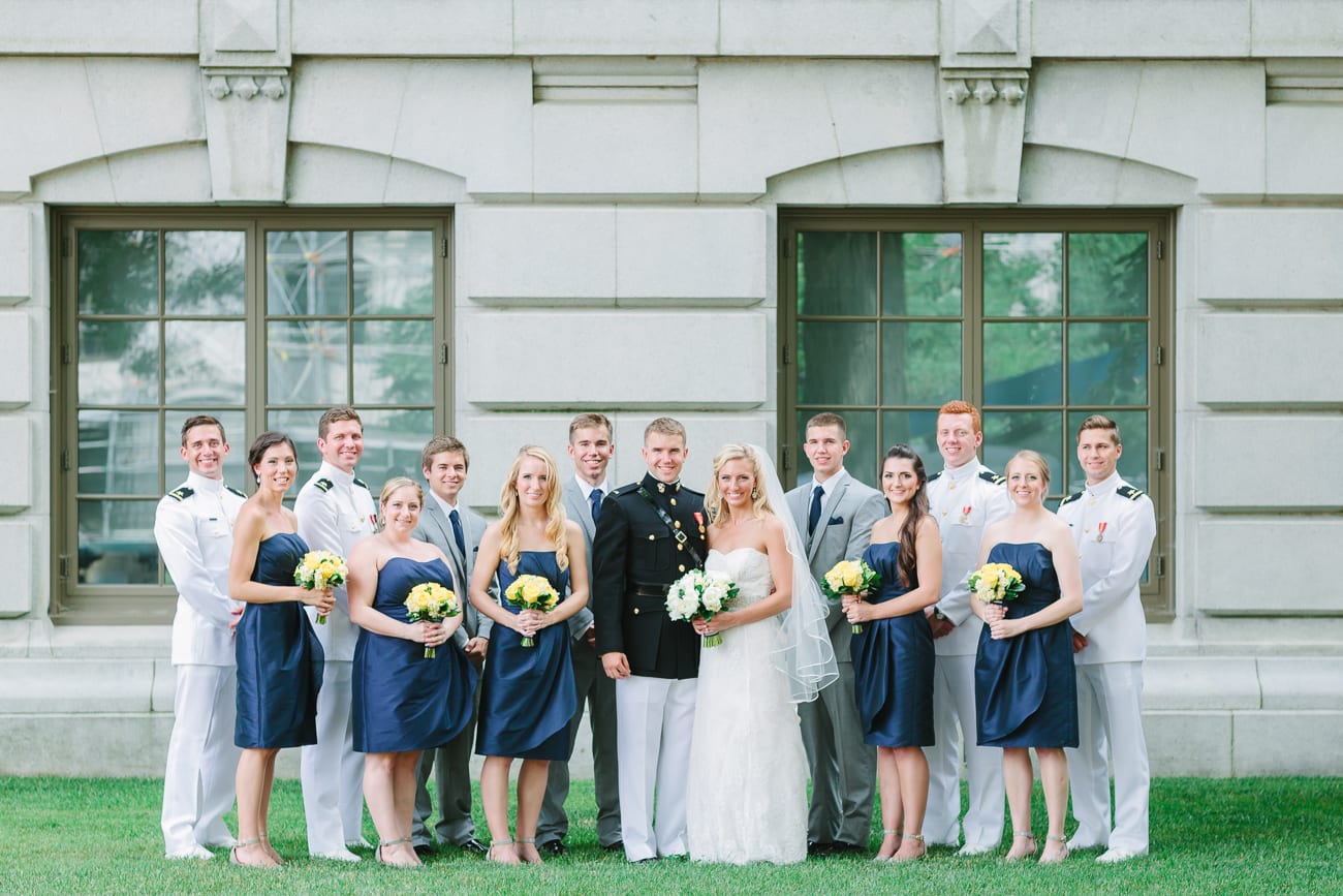 United States Naval Academy Wedding – Annapolis, Maryland // Lauren Myers Photography #USNA #USNAWedding #UnitedStatesNavalAcademy #UnitedStatesNavalAcademyWedding #MilitaryWedding #USMC #UnitedStatesMarineCorp #USMCWedding