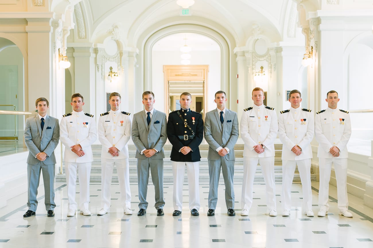 United States Naval Academy Wedding – Annapolis, Maryland // Lauren Myers Photography #USNA #USNAWedding #UnitedStatesNavalAcademy #UnitedStatesNavalAcademyWedding #MilitaryWedding #USMC #UnitedStatesMarineCorp #USMCWedding