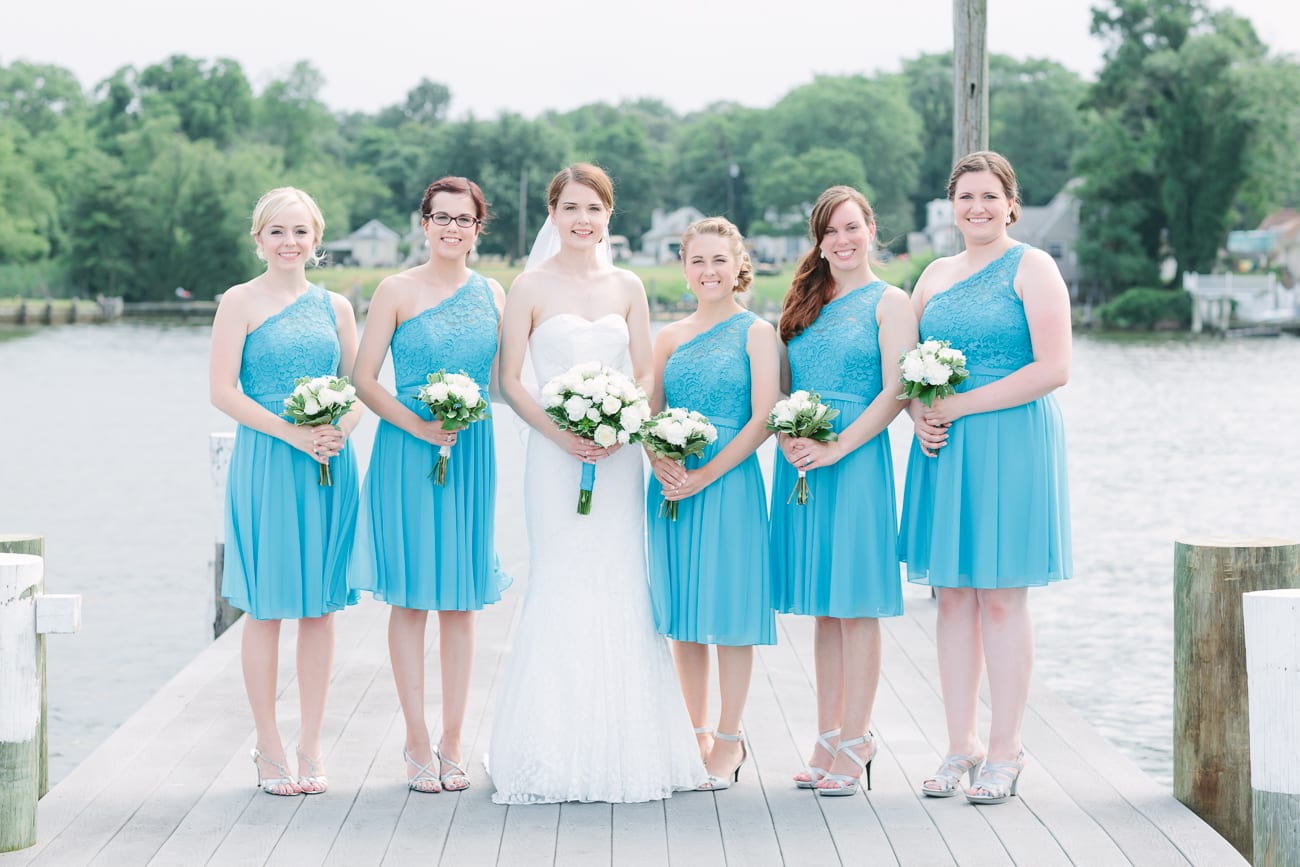The Anchor Inn // Pasadena, Maryland Wedding by Lauren Myers Photography #TheAnchorInn #Nautical #NauticalWedding