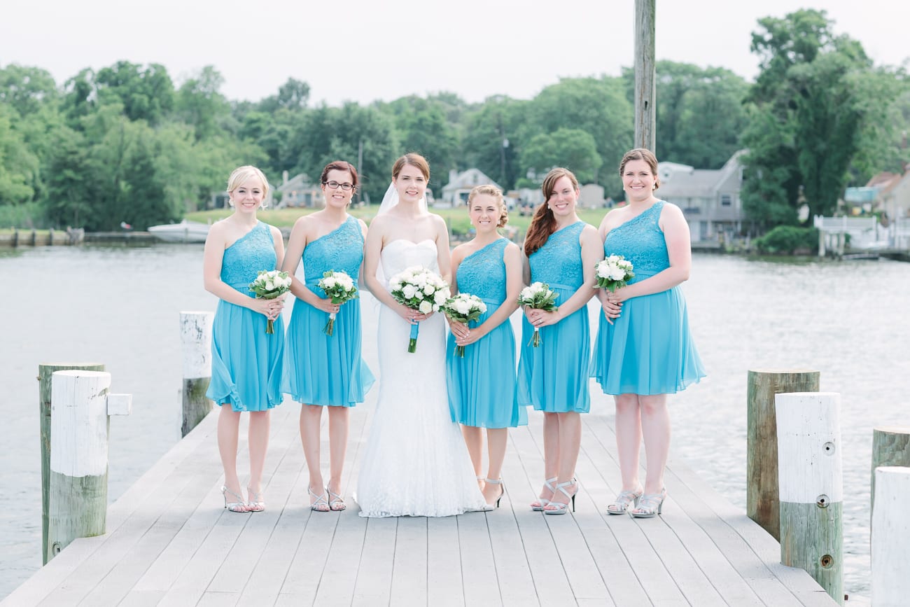 The Anchor Inn // Pasadena, Maryland Wedding by Lauren Myers Photography #TheAnchorInn #Nautical #NauticalWedding
