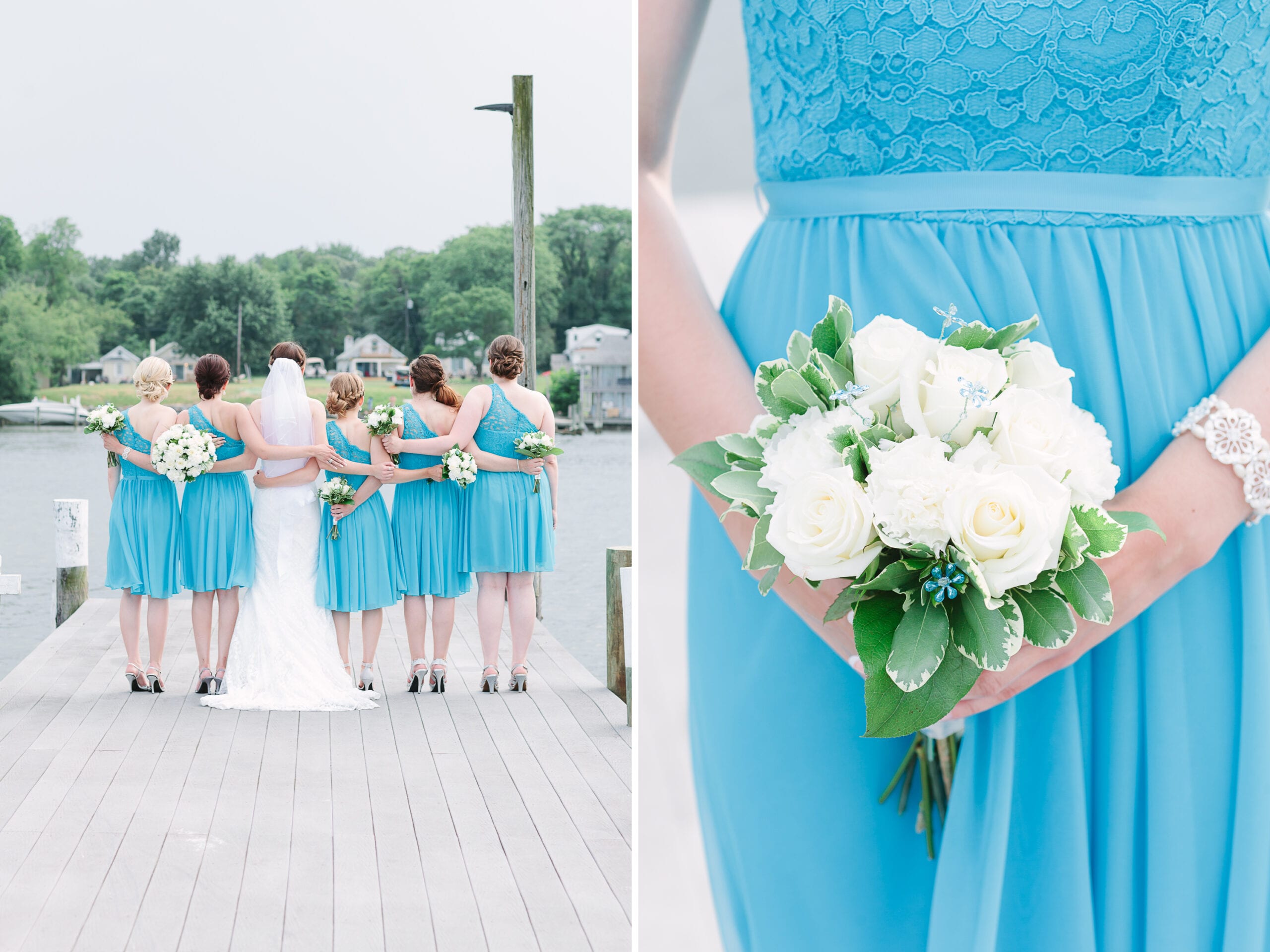The Anchor Inn // Pasadena, Maryland Wedding by Lauren Myers Photography #TheAnchorInn #Nautical #NauticalWedding