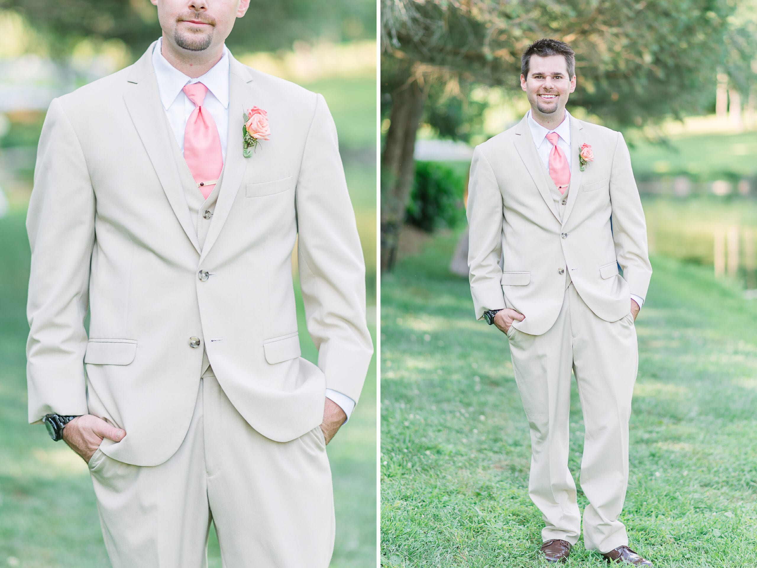 Shade Trees and Evergreens Ferderick, Maryland Wedding. Photography by Lauren Myers Photography