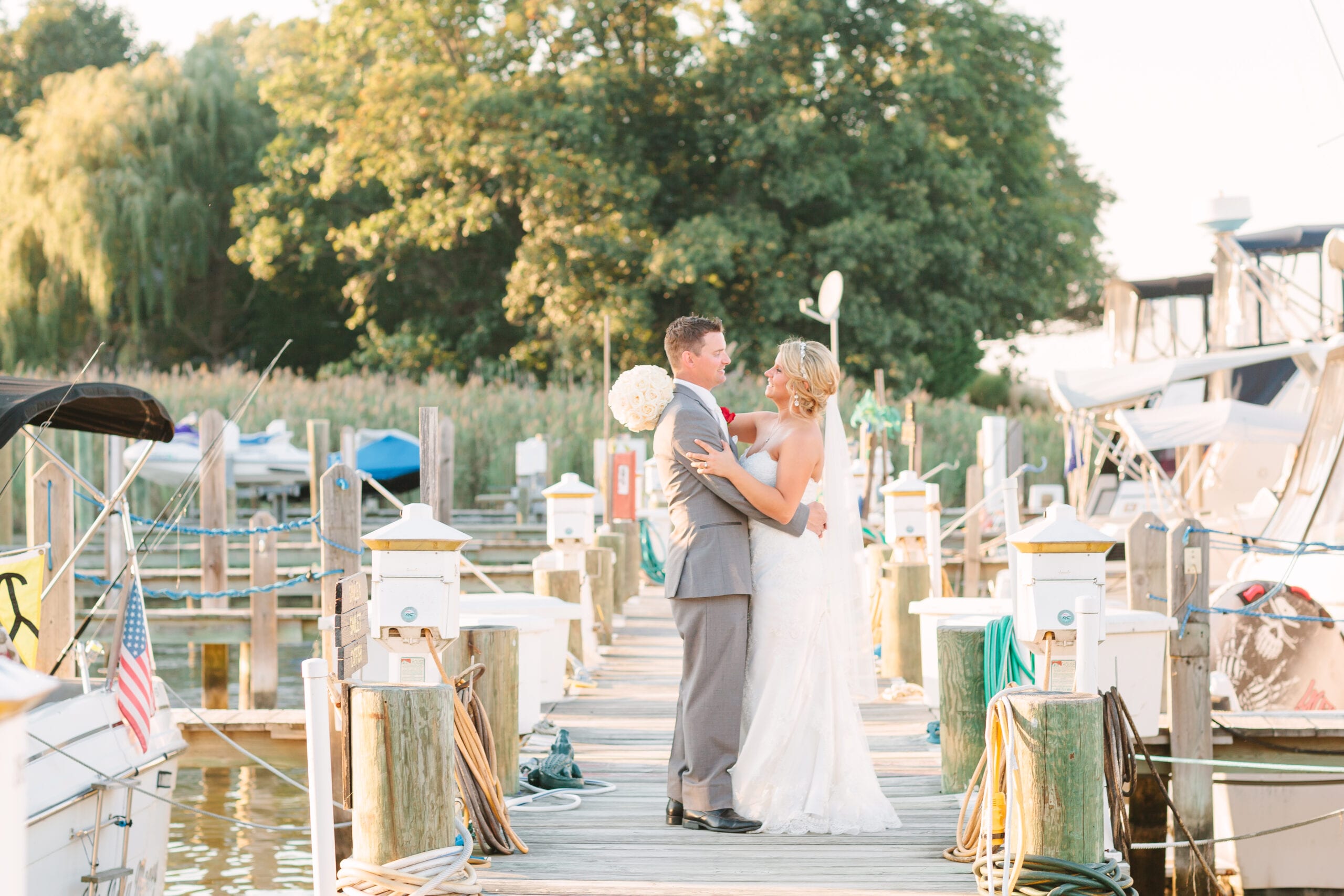 Eastern Yacht Club Wedding by Lauren Myers Photography