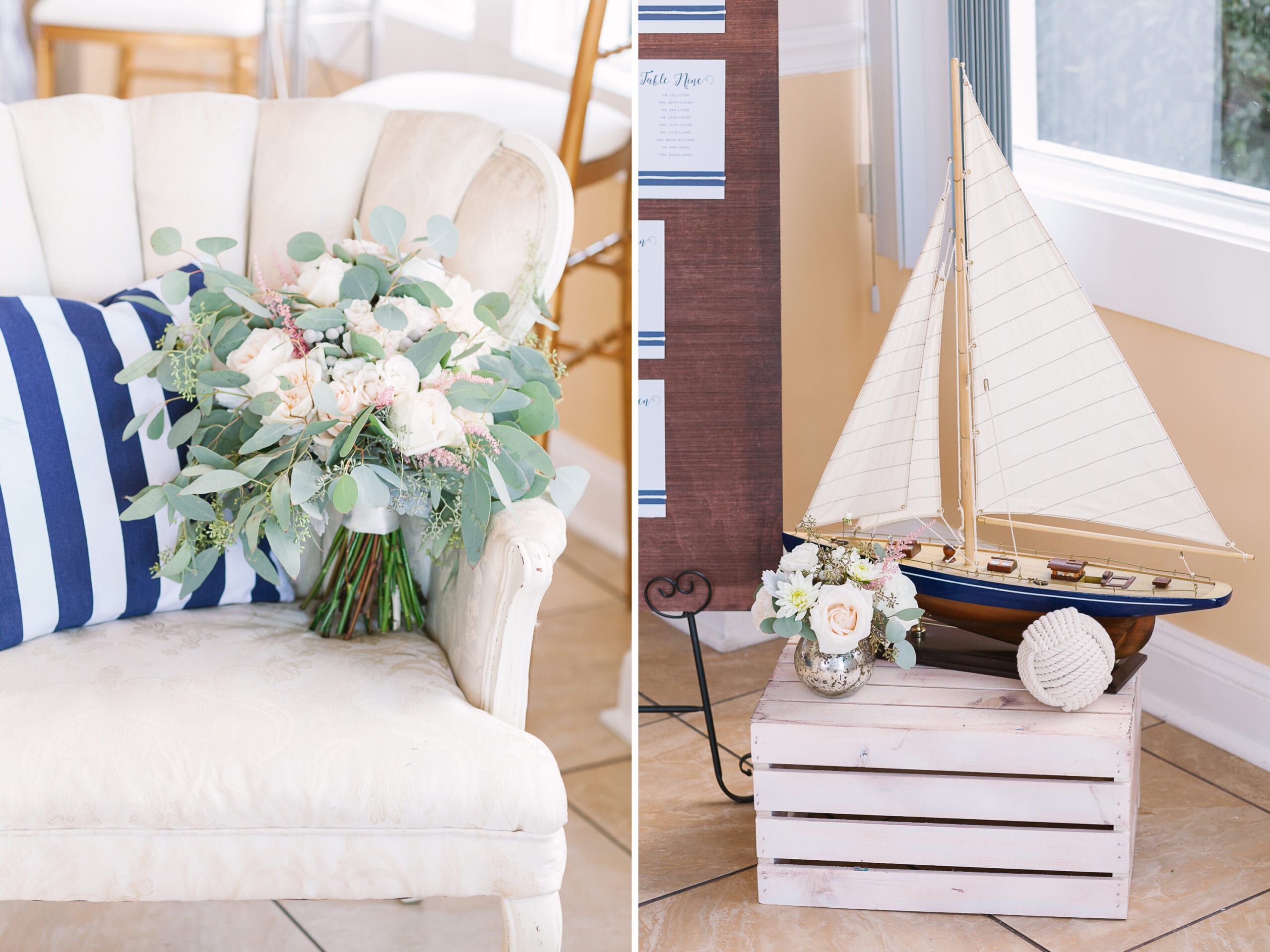 Celebrations at the Bay Nautical Wedding by Lauren Myers Photography #NauticalWedding #AnnapolisWedding #NauticalKnots