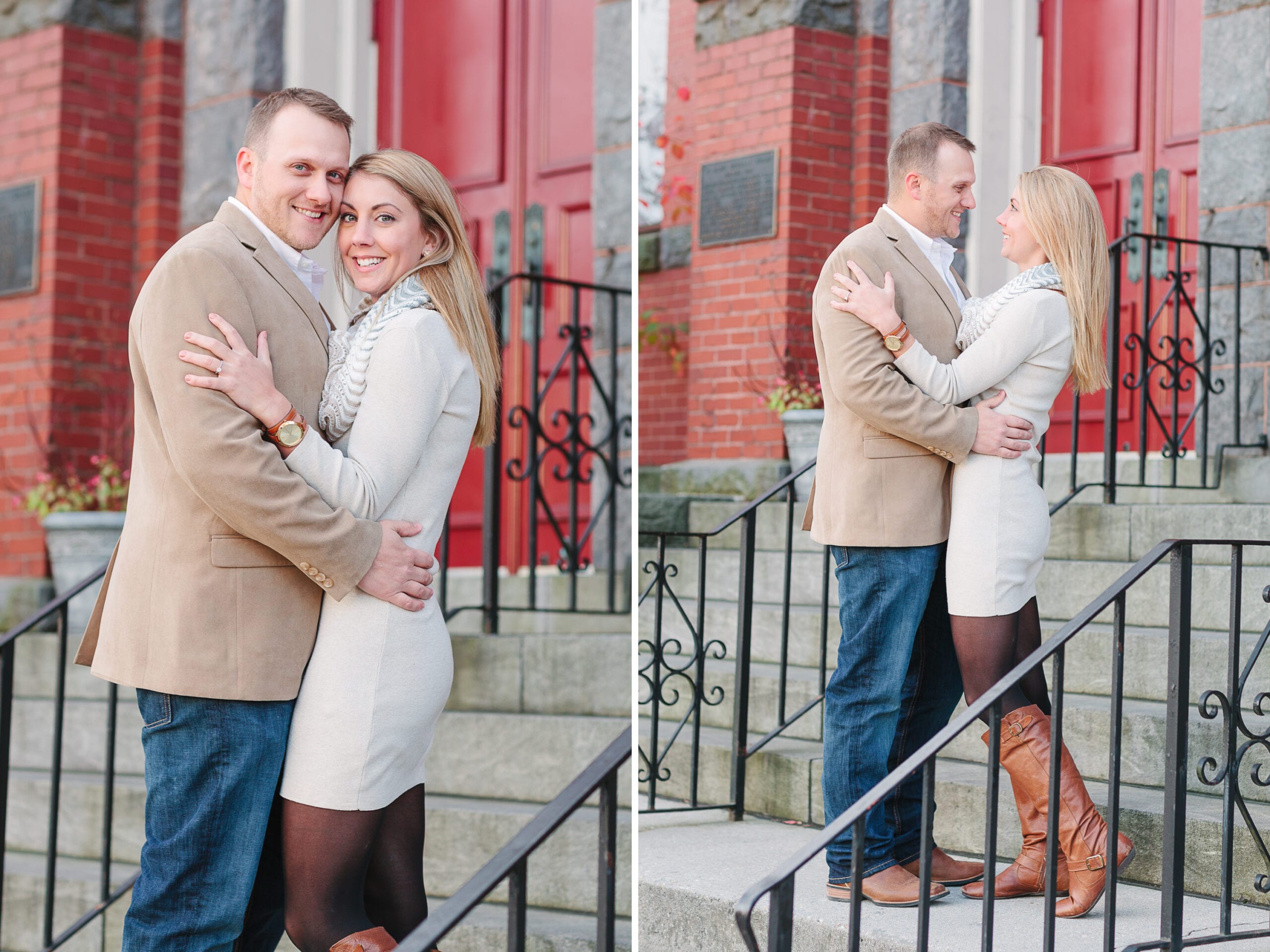 Gettysburg College Engagement Session by Lauren Myers Photography #Gettysburg #Engagement