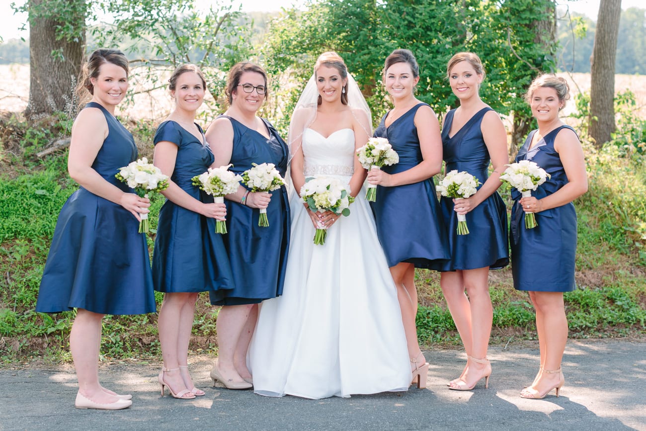 Romantic Northern Maryland Wedding by Lauren Myers Photography #JohanssonsCatering #PrivateEstateWedding