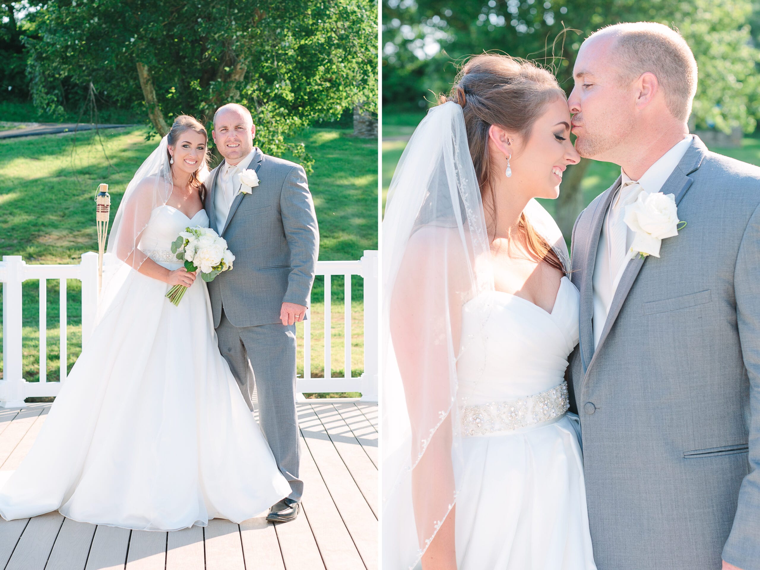 Romantic Northern Maryland Wedding by Lauren Myers Photography #JohanssonsCatering #PrivateEstateWedding