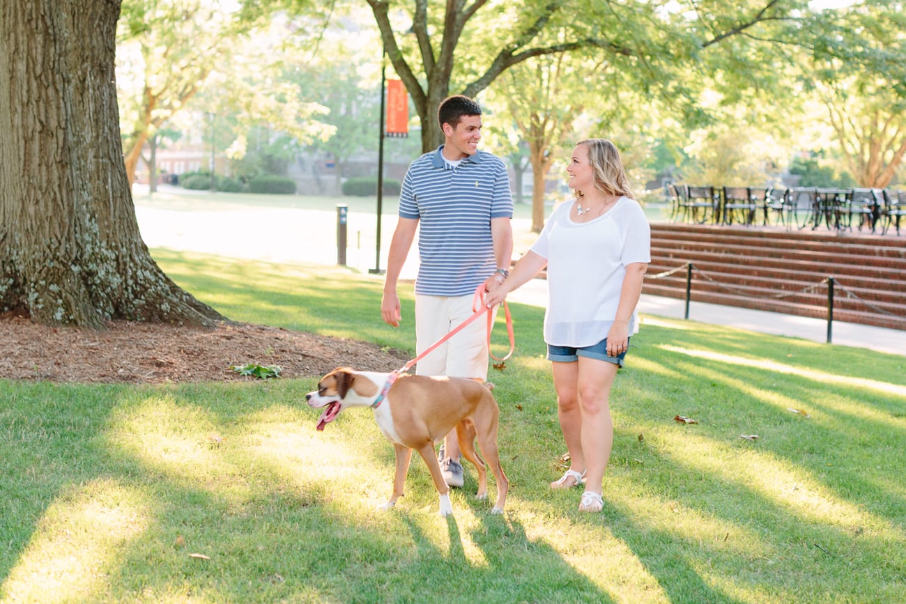 Gettysburg College Engagement Session by Lauren Myers Photography