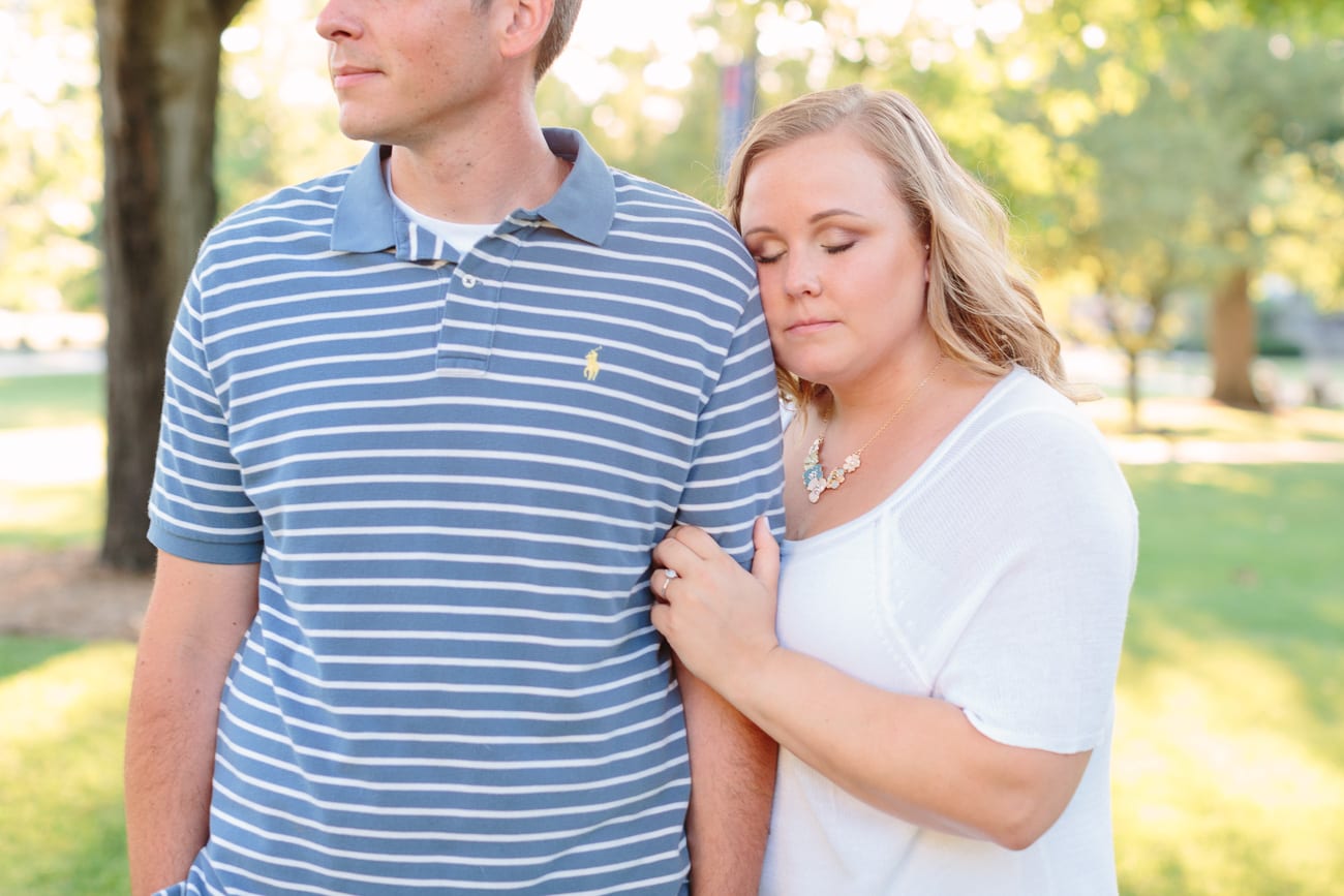 Gettysburg College Engagement Session by Lauren Myers Photography